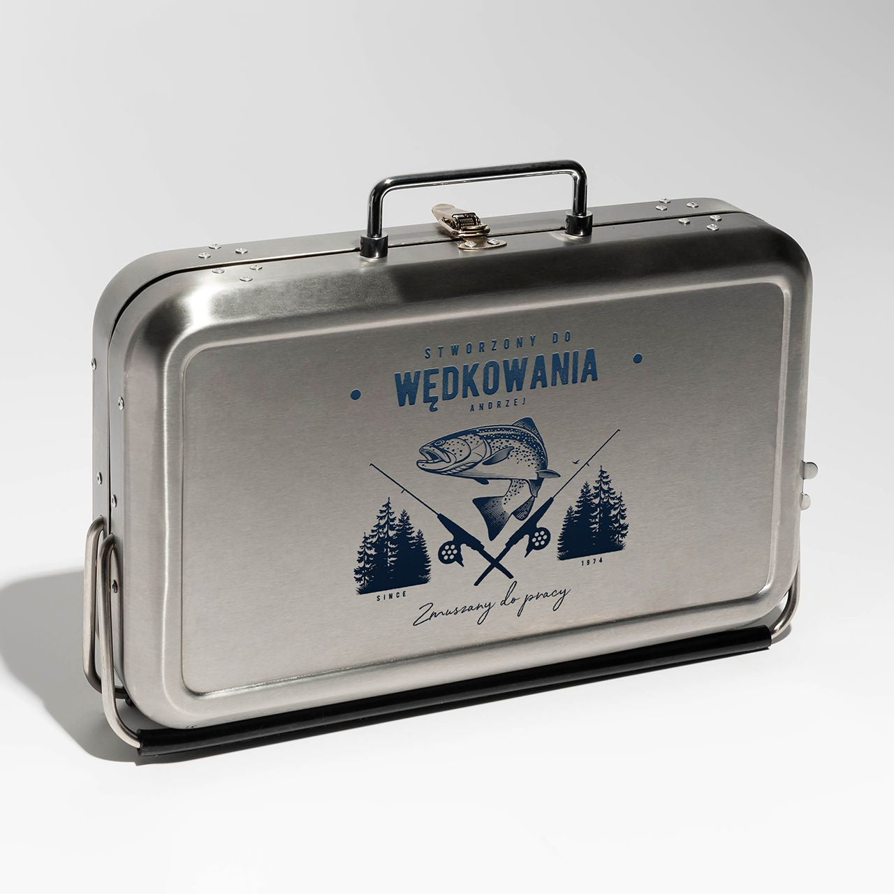 Grill walizka - oryginalny prezent dla wędkarza
