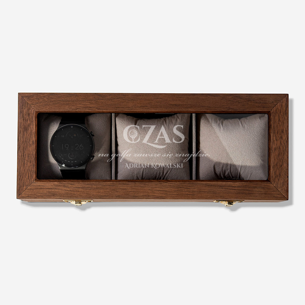 Szkatułka na zegarki - elegancki prezent dla golfisty