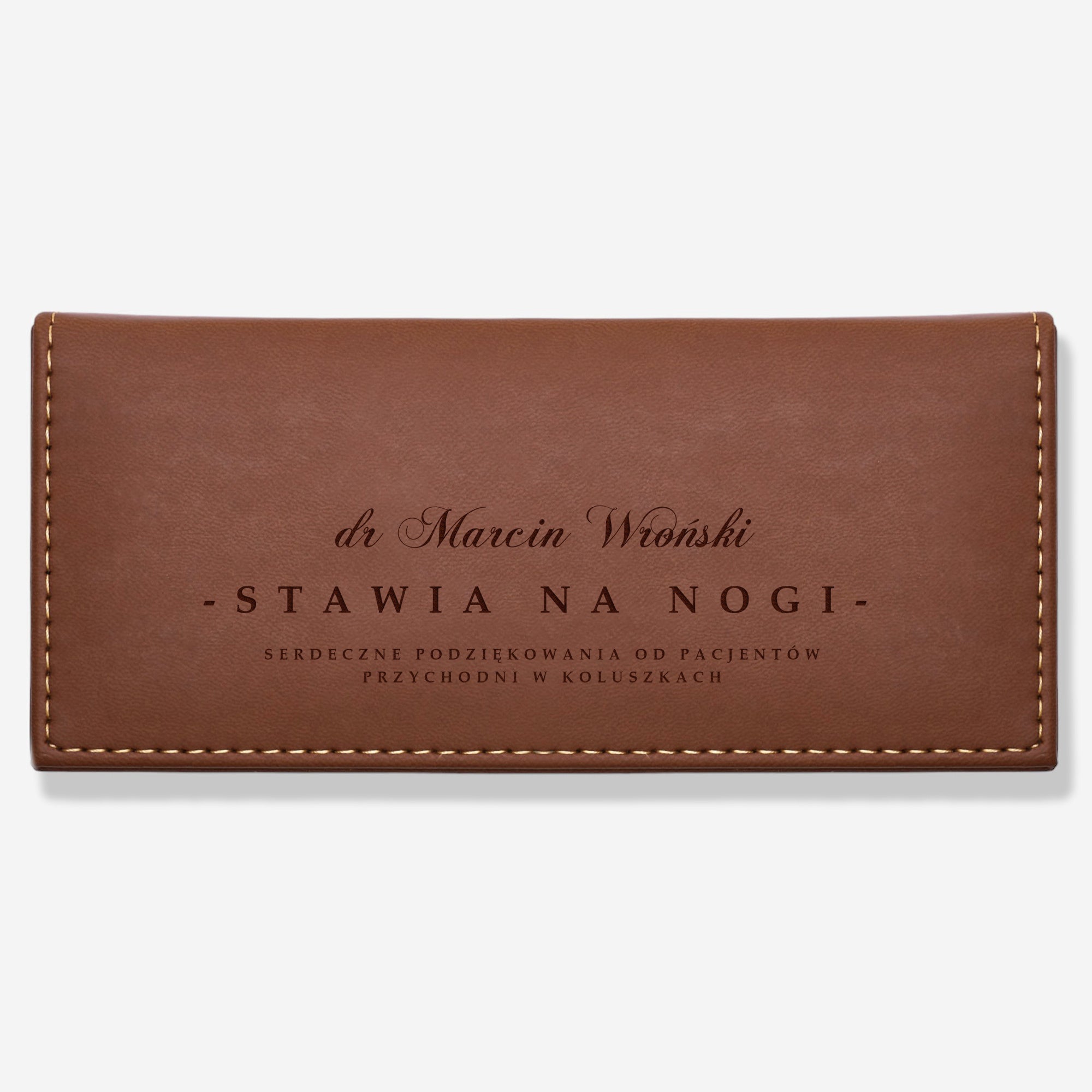 Personalizowany zestaw - długopis i ołówek - prezent na podziękowanie dla lekarza