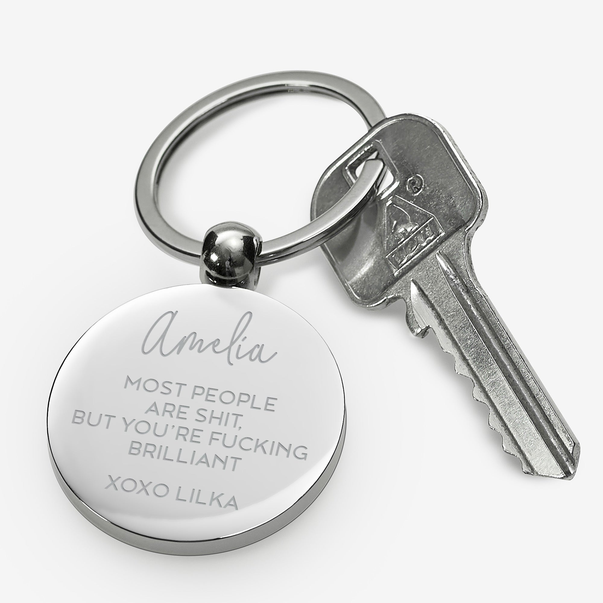 Personalizowany brelok - upominek dla przyjaciółki