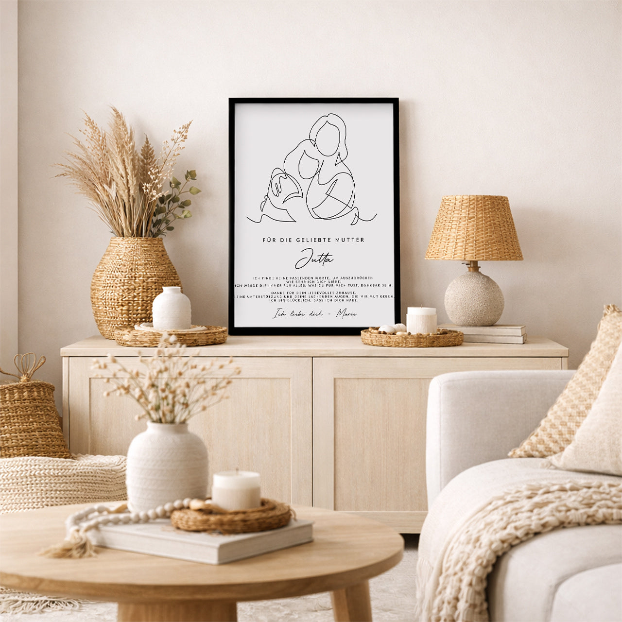 Poster zum Muttertag- Geschenk von der Tochter
