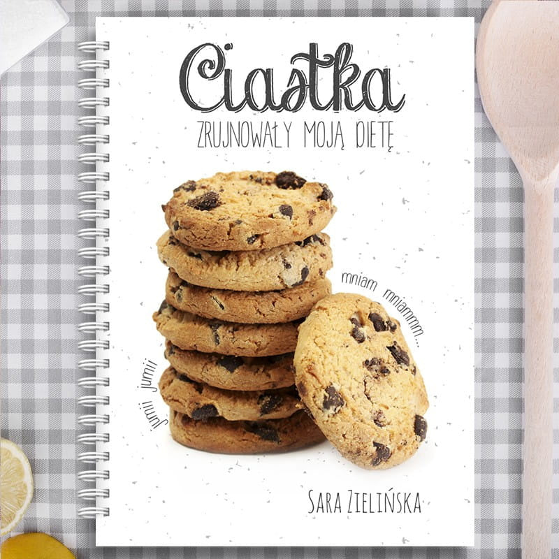 Personalizowany przepiśnik dla siostry przepiśnik dla siostry prezent dla siostry kuchnia