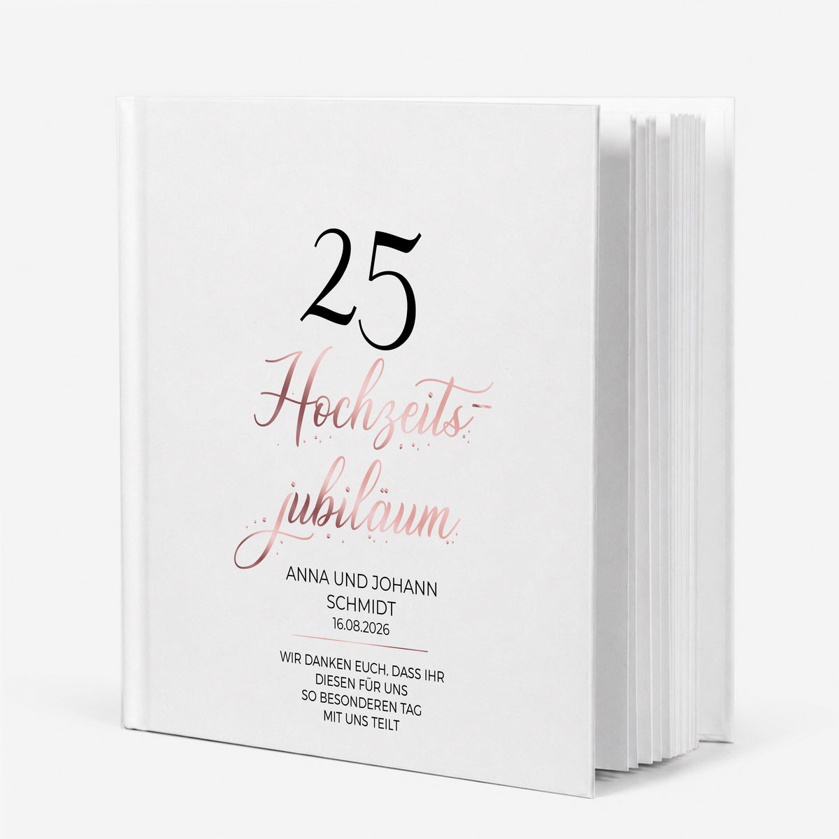 Gästebuch zum HOCHZEITSJUBILÄUM - Erinnerungsbuch zum Hochzeitstag