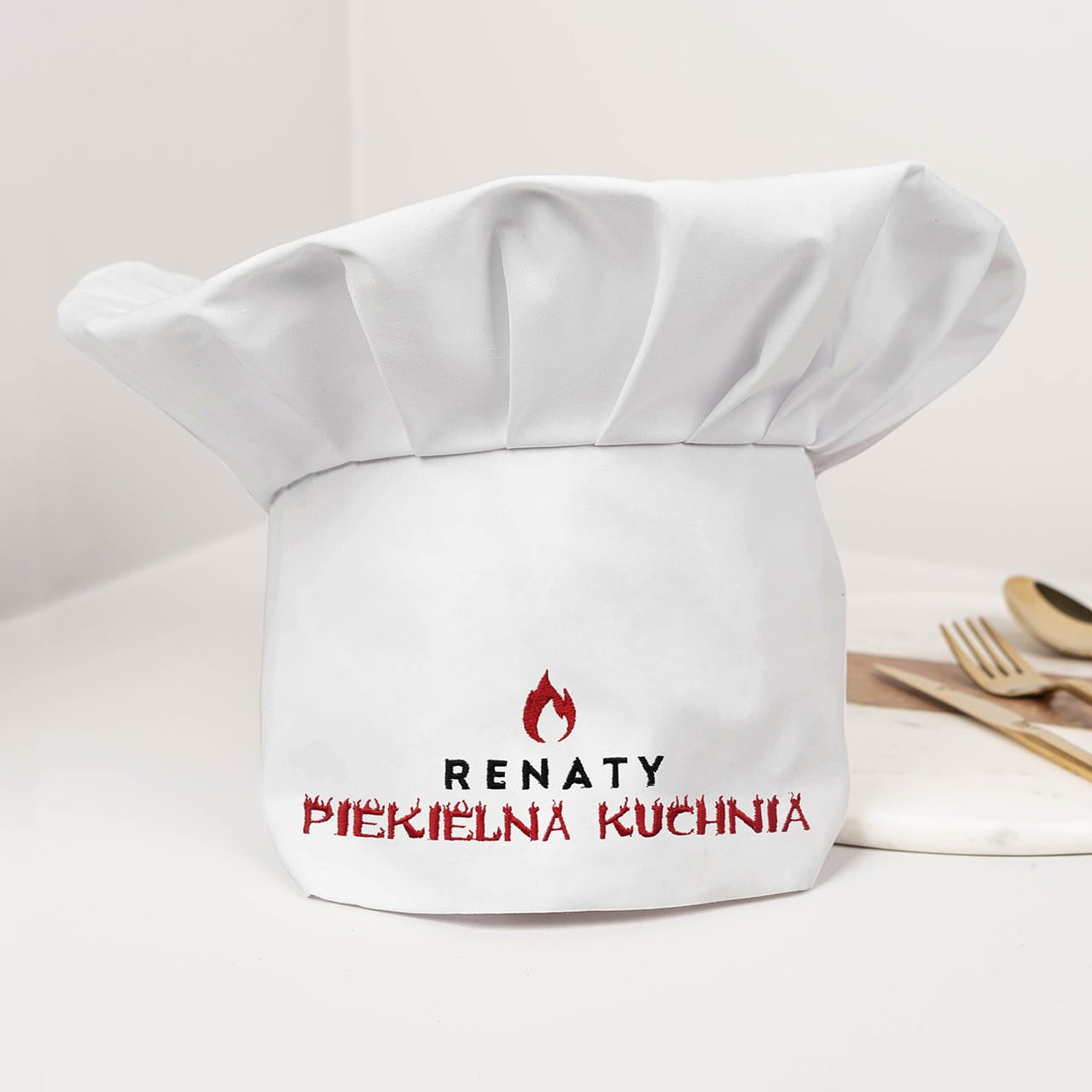 Personalizowana czapka dla kucharki prezent dla kucharki czapka dla miłośniczki gotowania prezent do kuchni