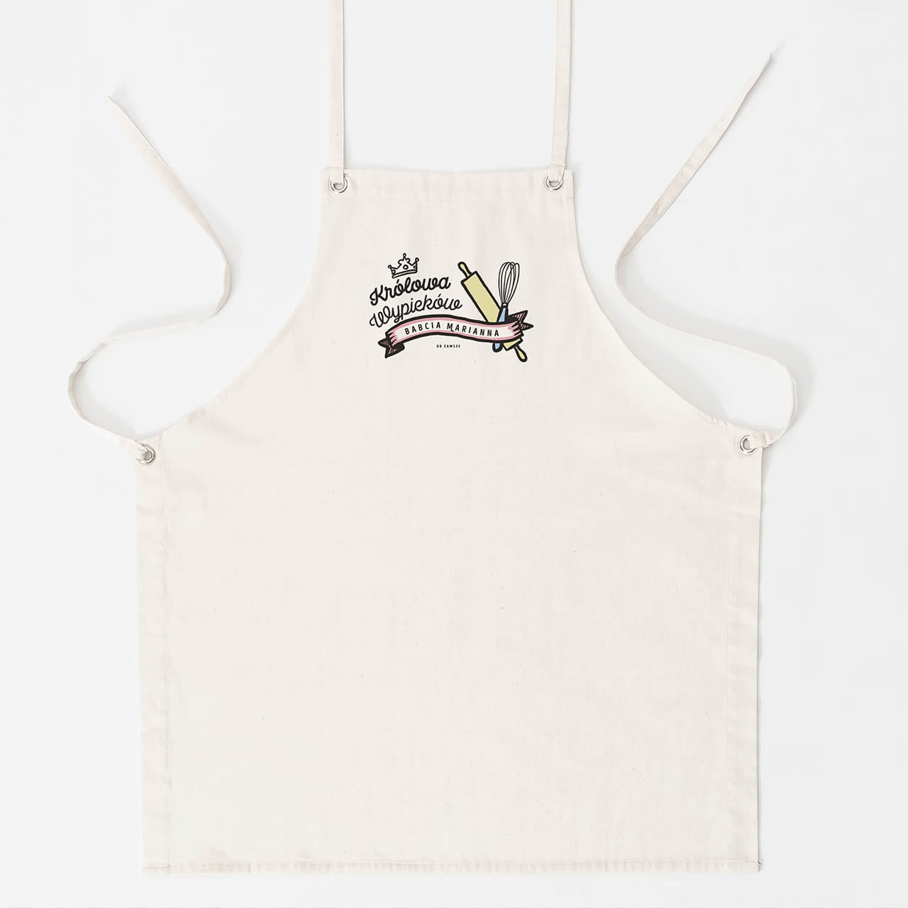 Personalizowany fartuch dla babci na imieniny fartuch dla babci prezent dla babci na imieniny