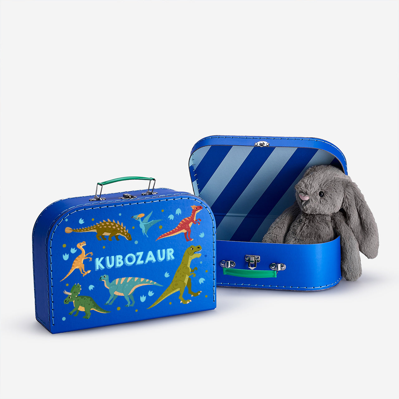 Kuferek personalizowany w dinozaury - prezent dla dzieci