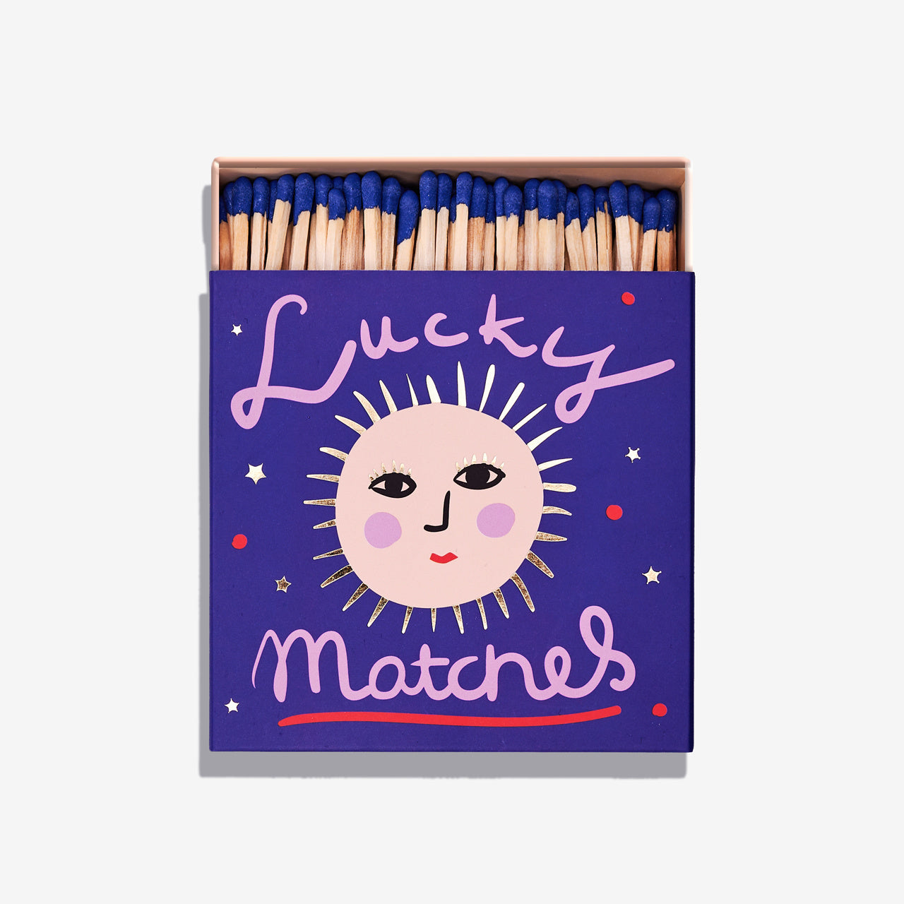 Zapałki długie dekoracyjne w oryginalnym pudełku Lucky Matches