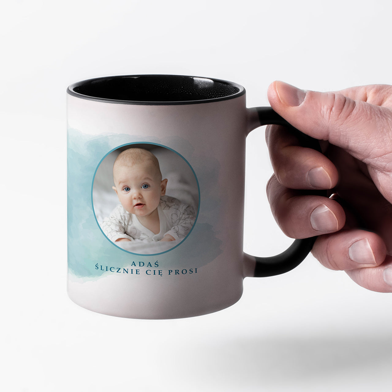 Magiczny kubek personalizowany dla chrzestnego