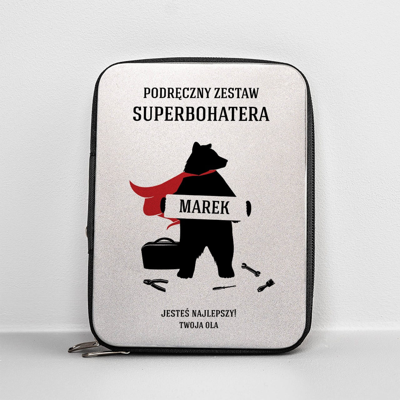 Narzędzia personalizowane na prezent dla niego prezent dla mężczyzny zestaw narzędziowy zestaw narzędzi precyzyjnych