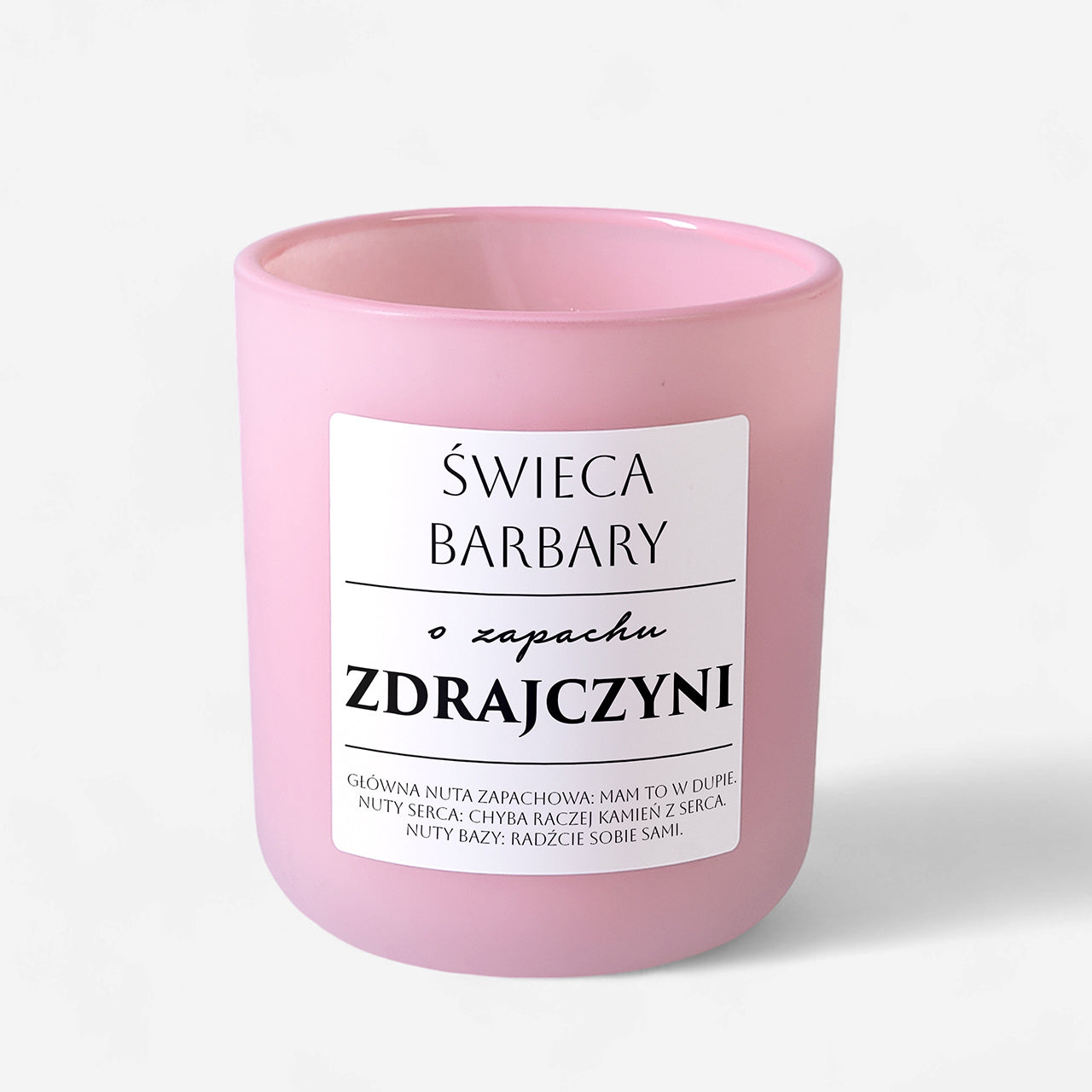 Personalizowana świeczka - prezent na odejście z pracy dla koleżanki prezent na pożegnanie koleżanki z pracy