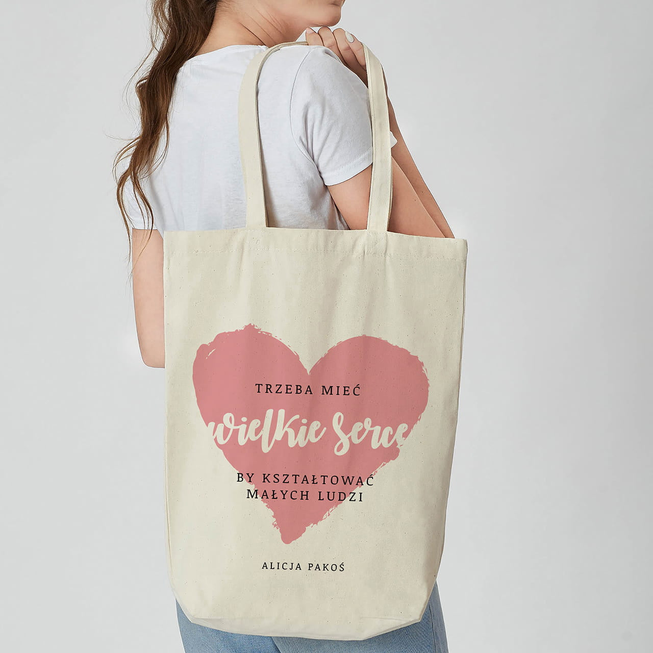 Personalizowana torba dla nauczycielki - prezent na Dzień Nauczyciela