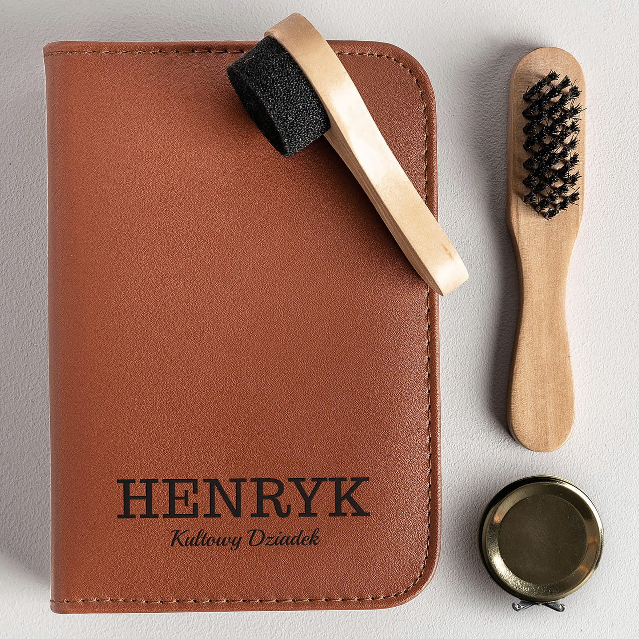 Zestaw do czyszczenia obuwia - Kultowy Dziadek - praktyczny prezent dla dziadka