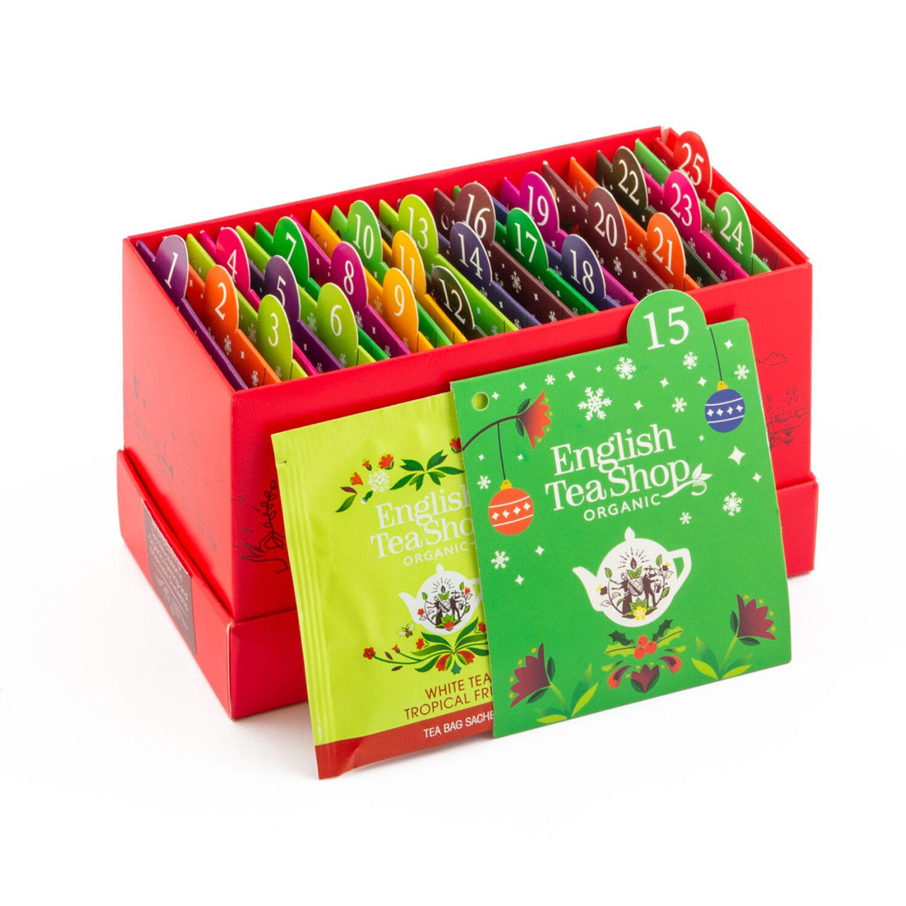 Kalendarz adwentowy z herbatkami English Tea Shop prezent świąteczny prezent dla dzieci