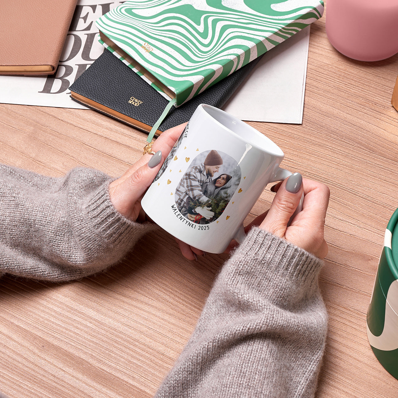 Fotokubek - upominek walentynkowy dla niej