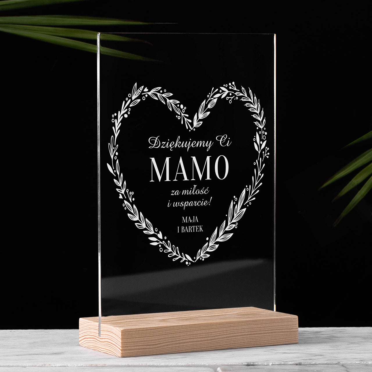 Statuetka podziękowanie - prezent dla mamy