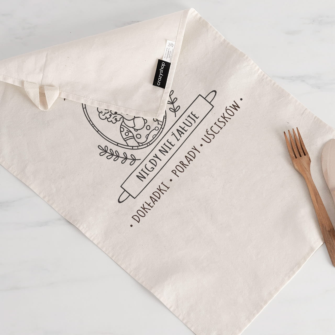 Kuchenny ręcznik dla babci prezent dla babci prezent na dzień babci ręcznik kuchenny ręcznik do kuchni