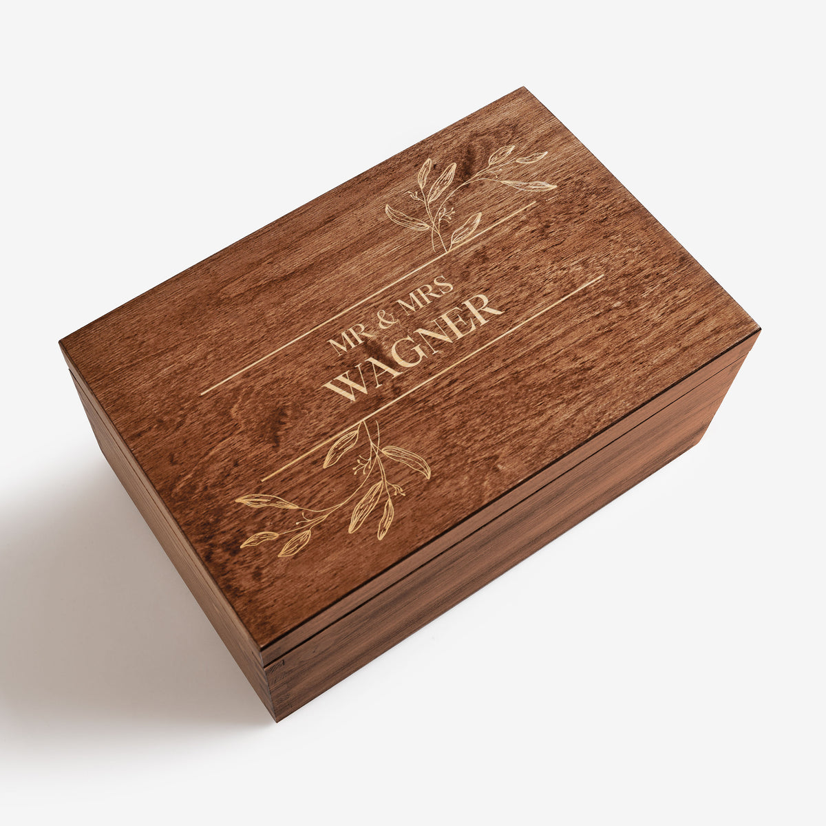 Erinnerungsbox „MR & MRS“ - Geschenk für das Brautpaar