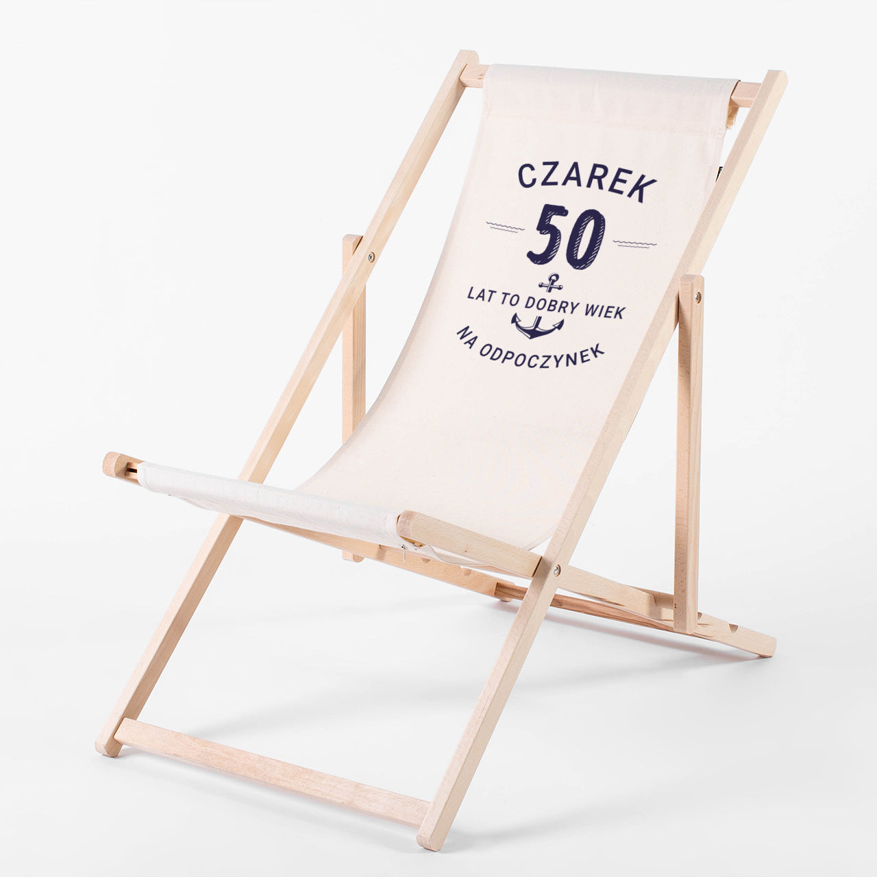 Personalizowany leżak na urodziny z nadrukiem