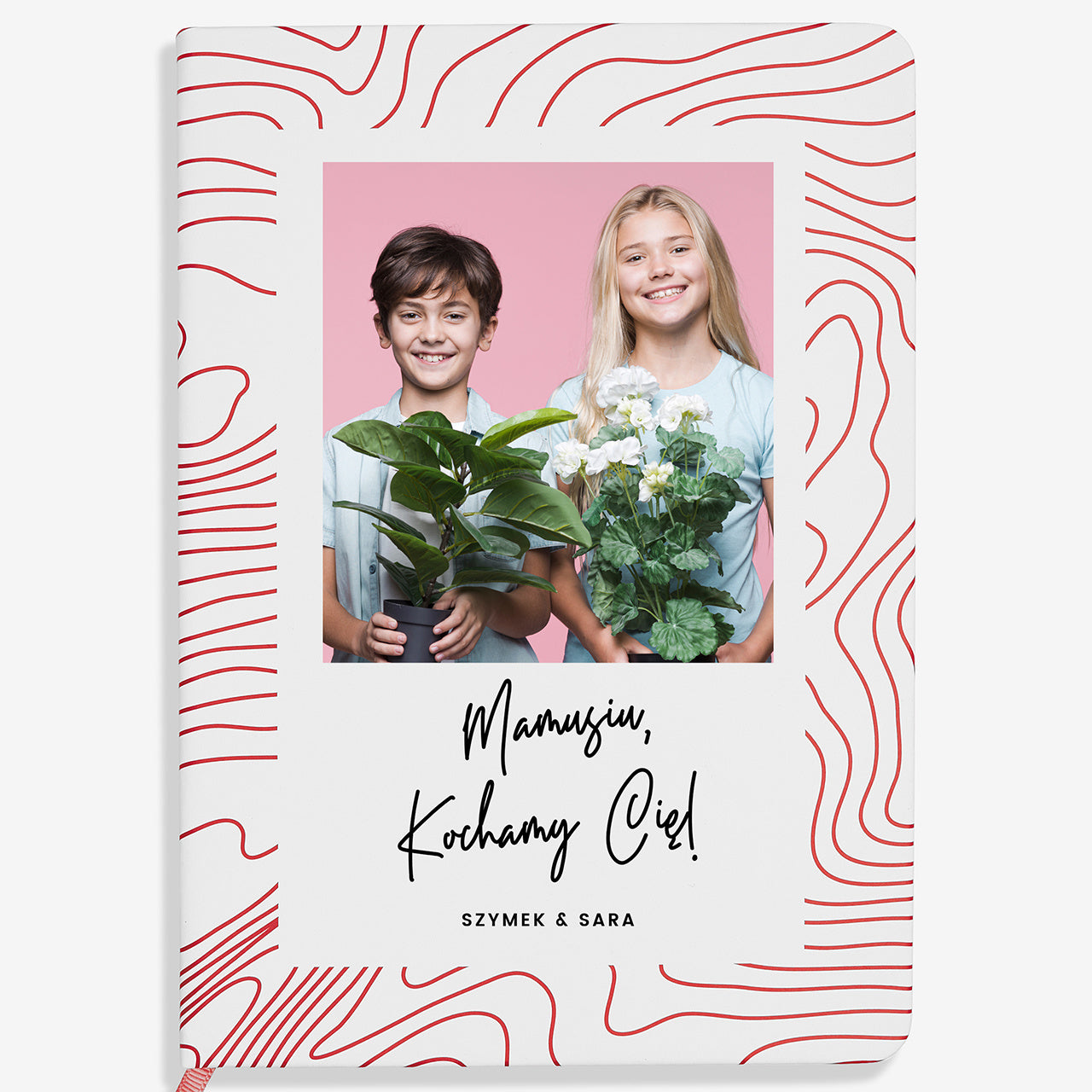 Notatnik dla mamy ze zdjęciem notatnik personalizowany prezent dla mamy na Dzień Mamy