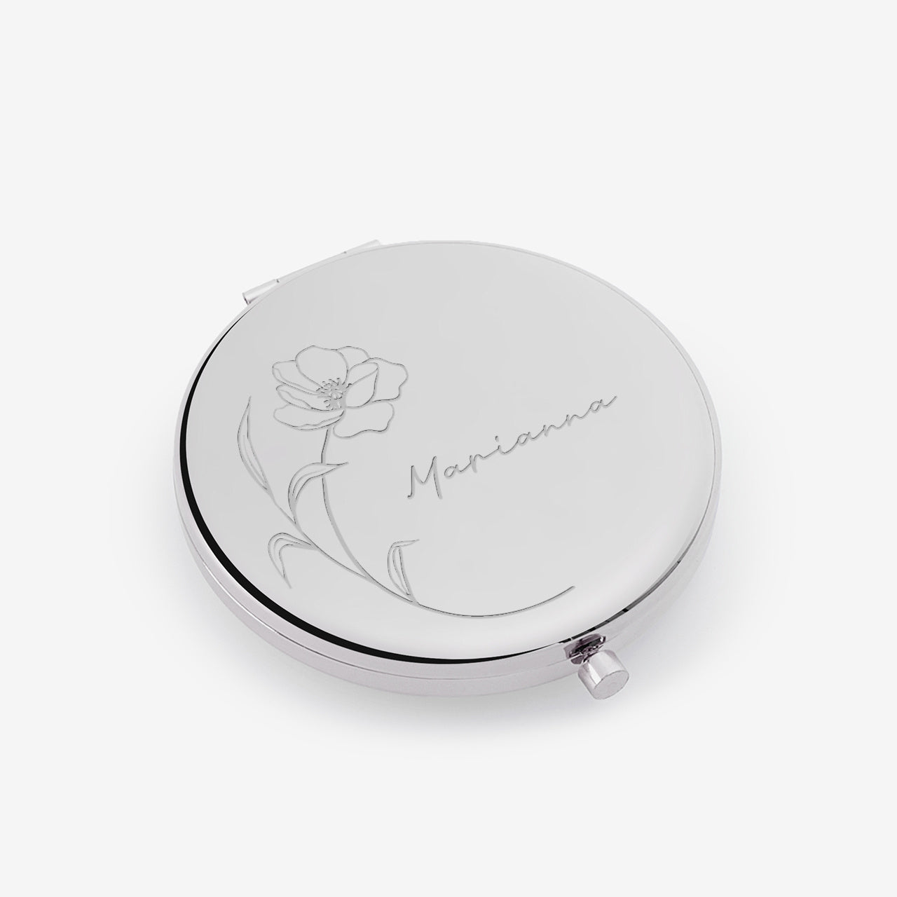 Personalizowane lusterko kieszonkowe dla mamy lusterko dla mamy prezent dla mamy na Dzień Mamy