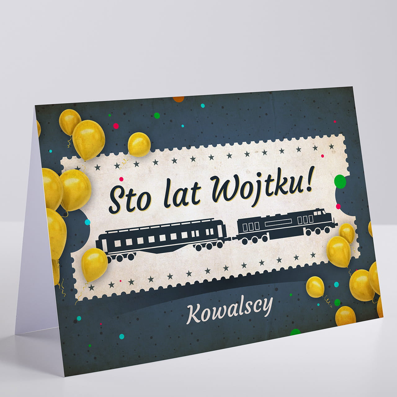 Kartka dla kolejarza