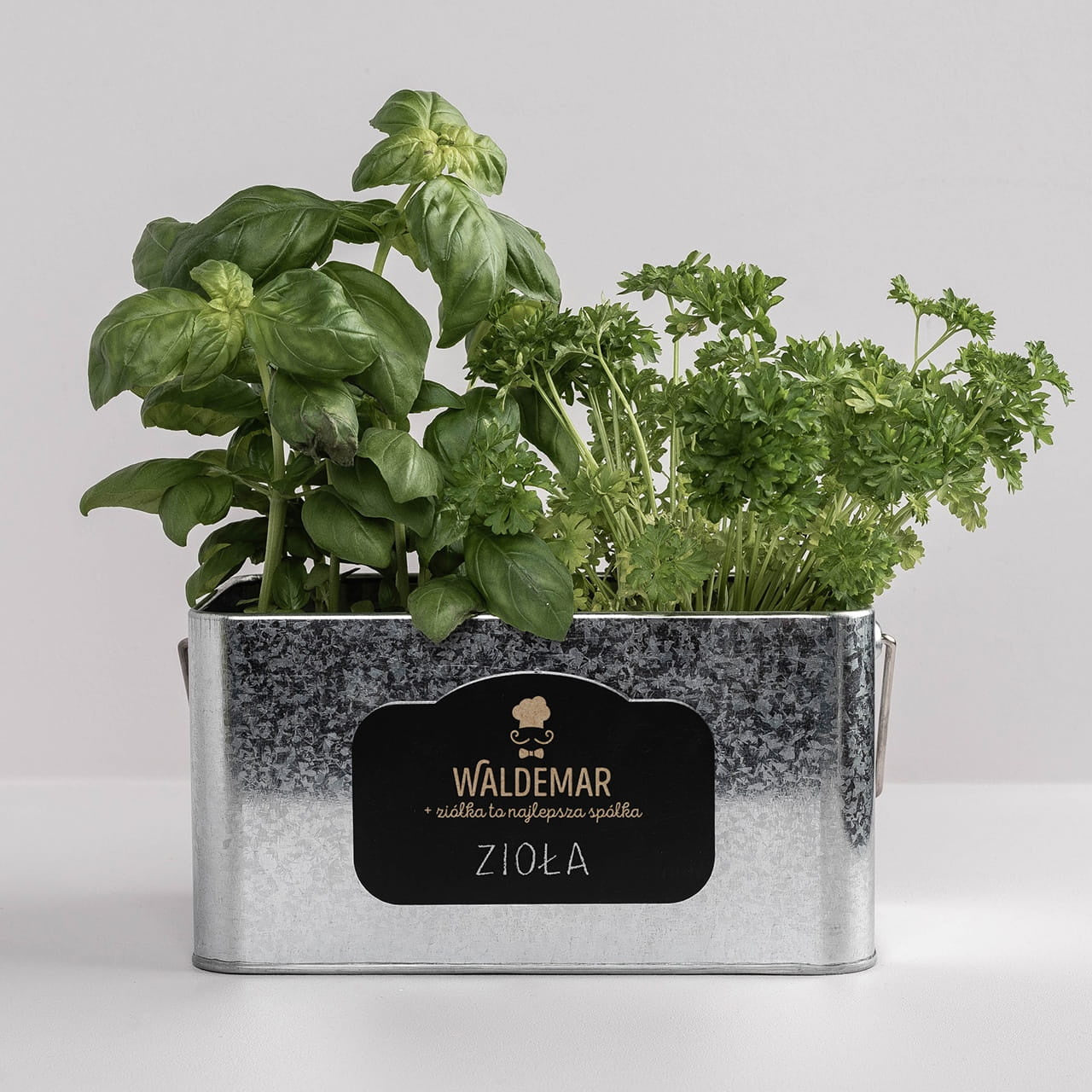 Doniczka grawerowana Ziółka - prezent dla kucharza