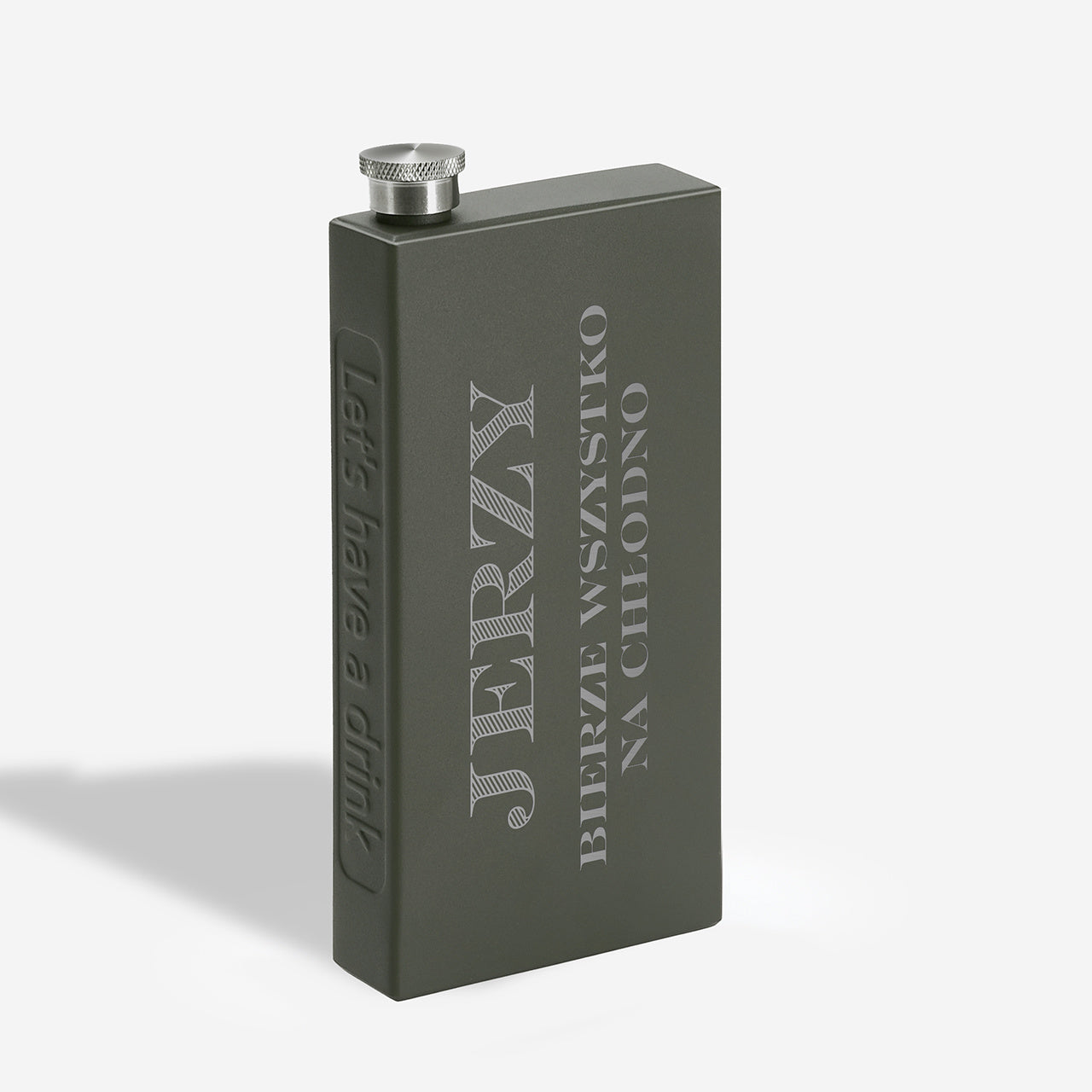 Personalizowana piersiówka - prezent na urodziny dla faceta prezent urodzinowy dla faceta elegancki