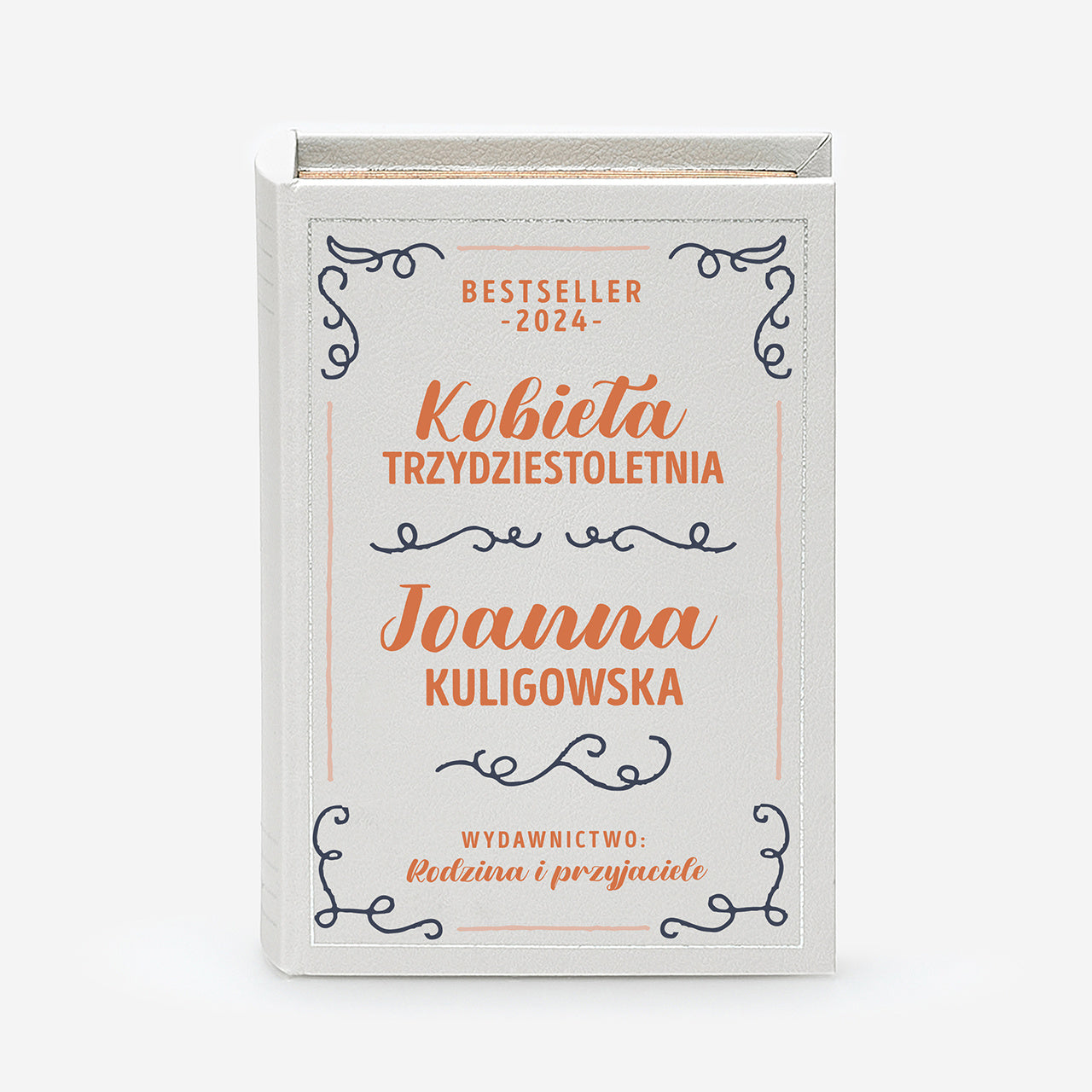 Pudełko książka na biżuterię - prezent dla niej na urodziny