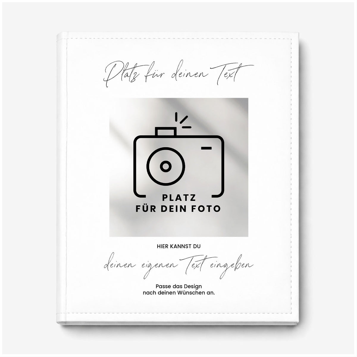 Personalisiertes Album - Platz für dein eigenes Design