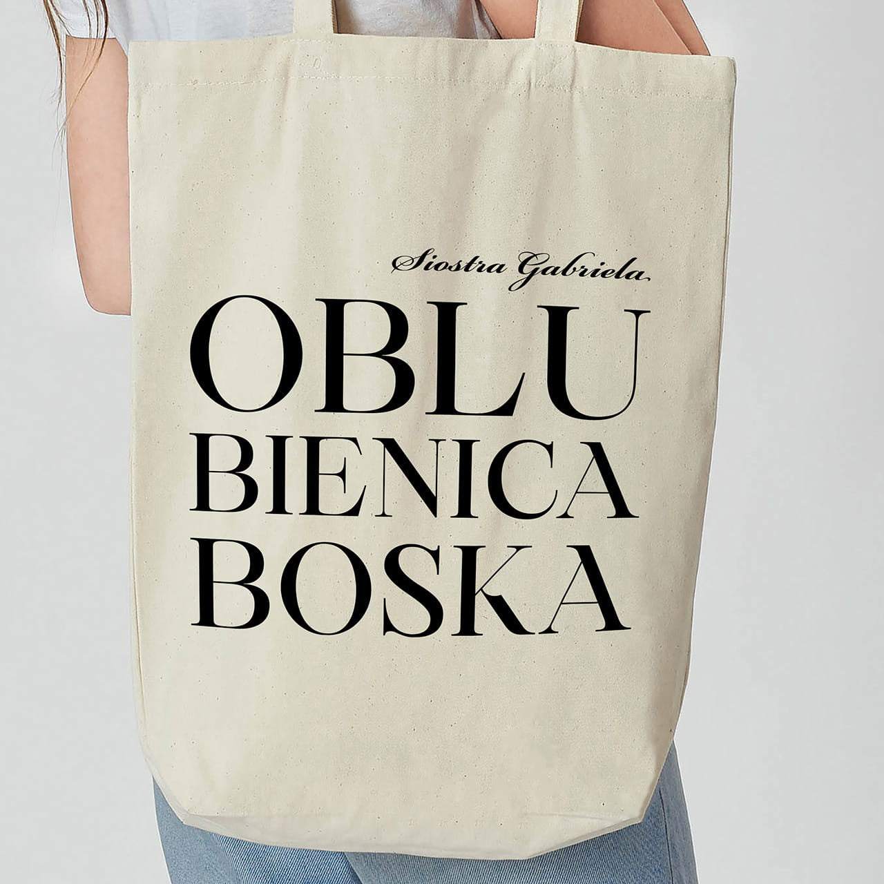 Bawełniana torba na prezent dla siostry zakonnej