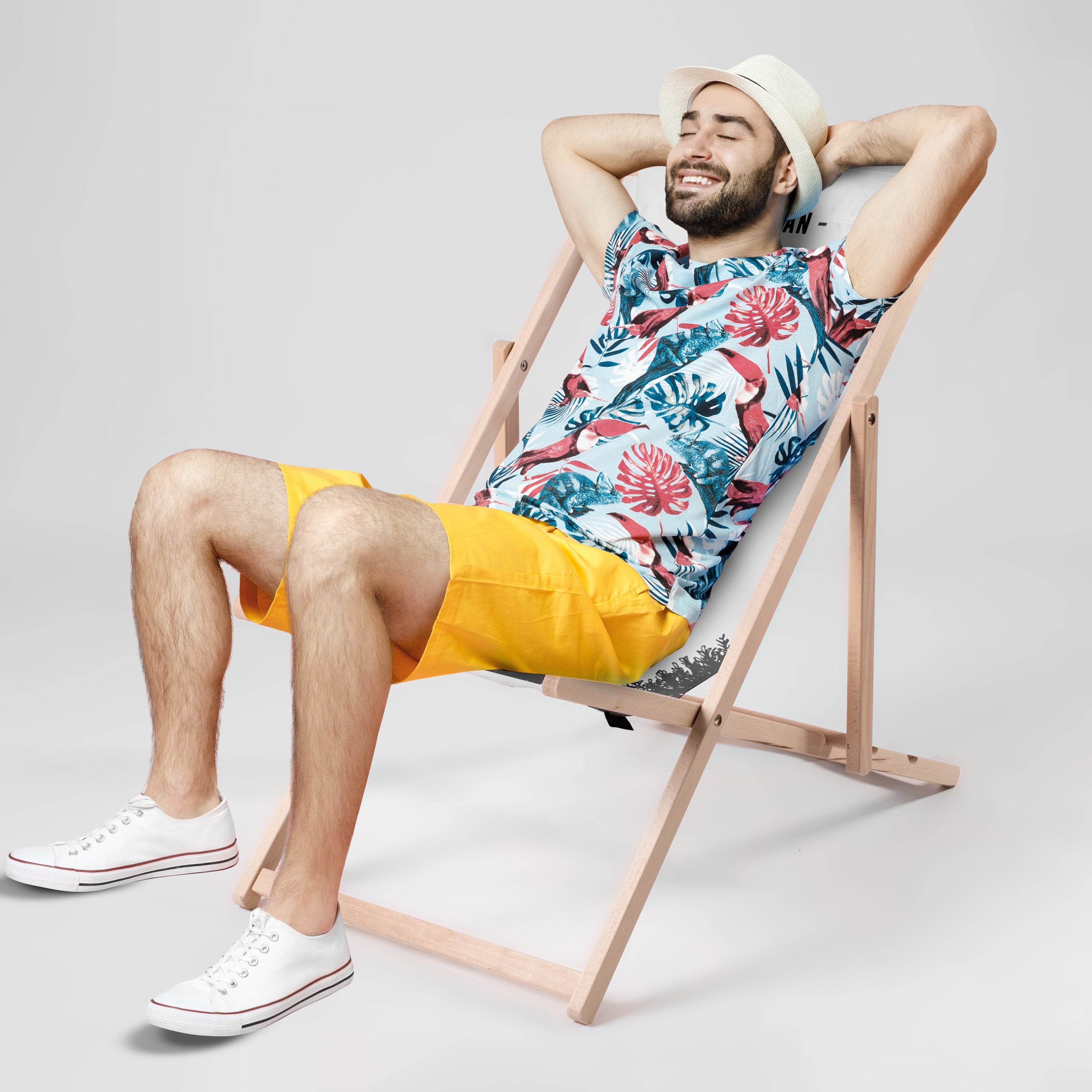 Personalizowany leżak dla grzybiarza leżak ogrodowy prezent dla grzybiarza leżak personalizowany