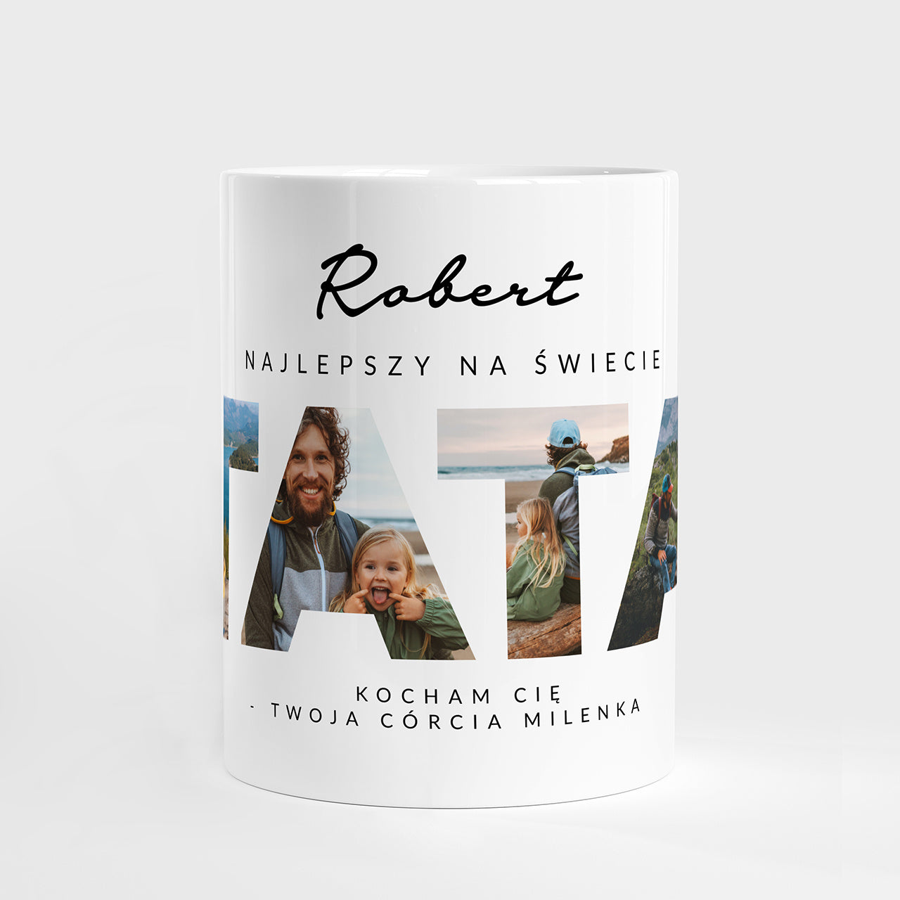 Kubek na Dzień Taty - sentymentalny prezent kubek dla taty prezent na dzień taty prezent dla taty