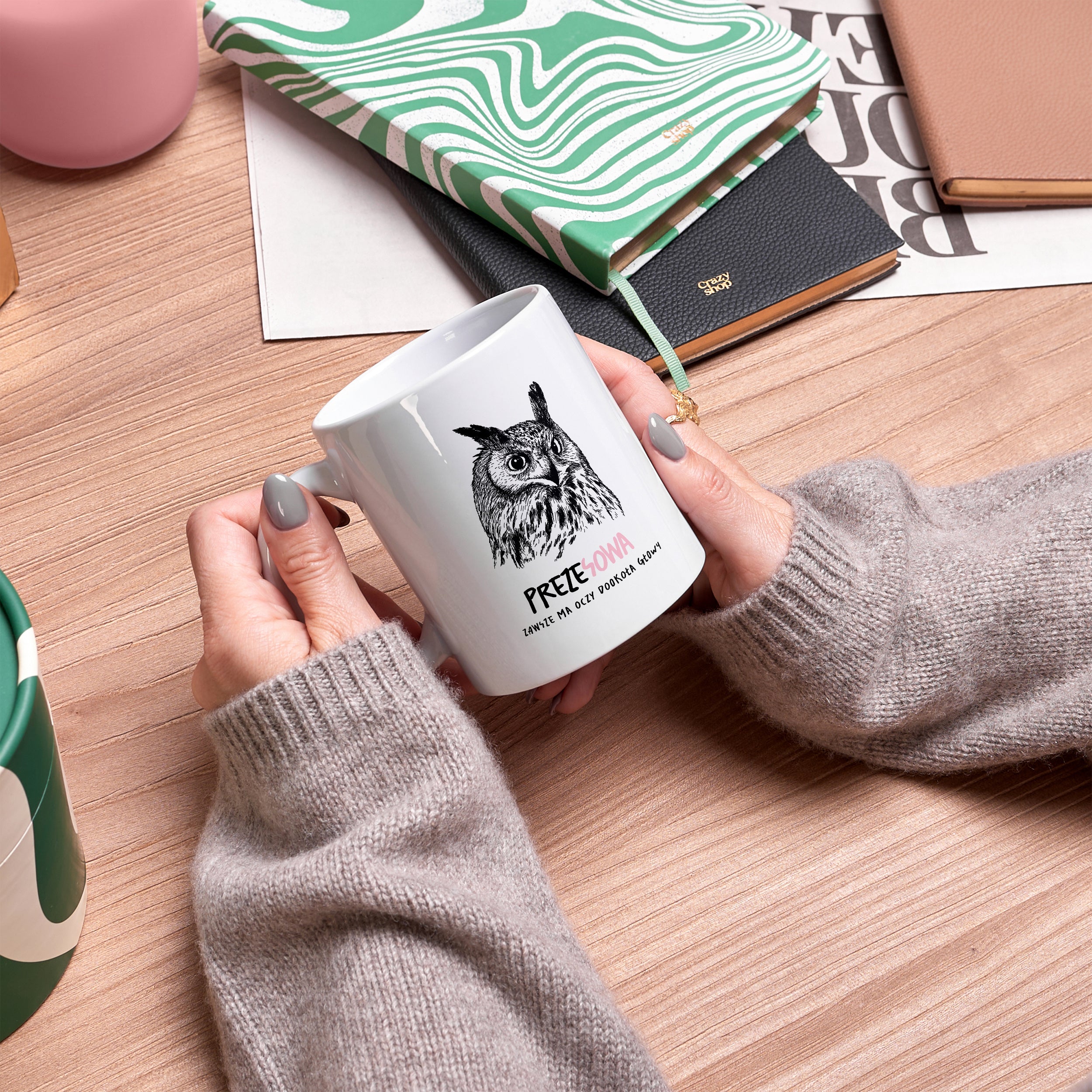 Kubek dla szefowej - Prezesowa kubek szefowej prezent dla szefowej personalizowany kubek kubek z nadrukiem