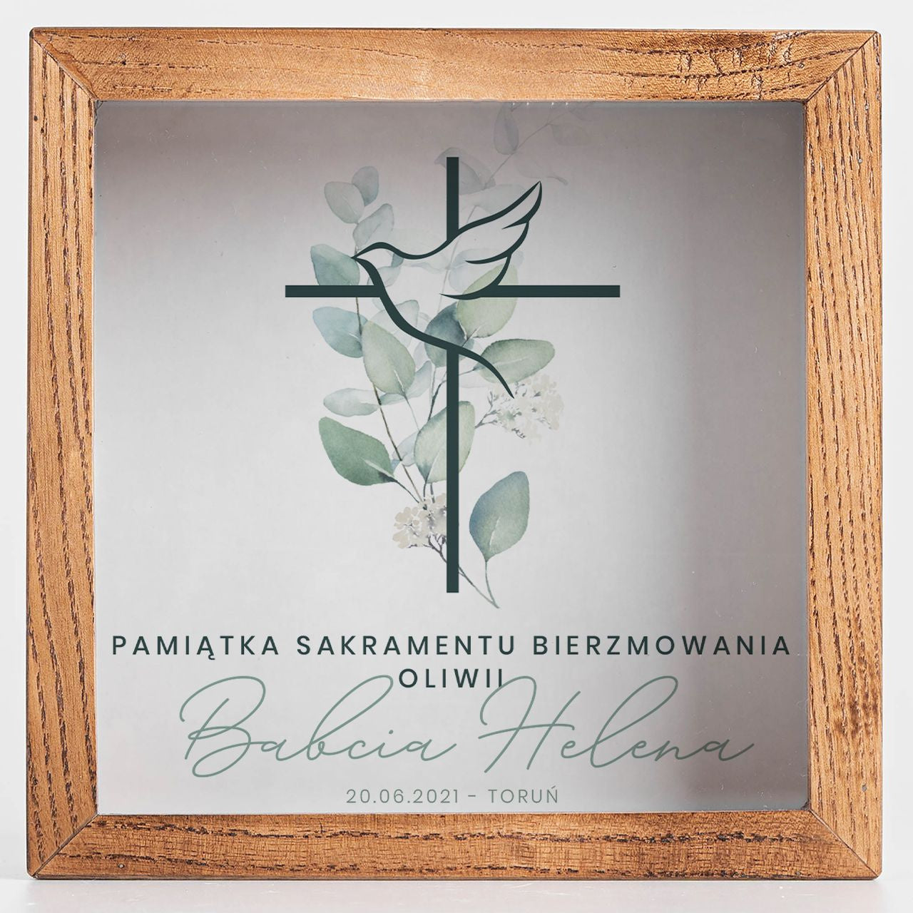 Personalizowana skarbonka - symboliczny prezent na bierzmowanie pamiątka bierzmowania