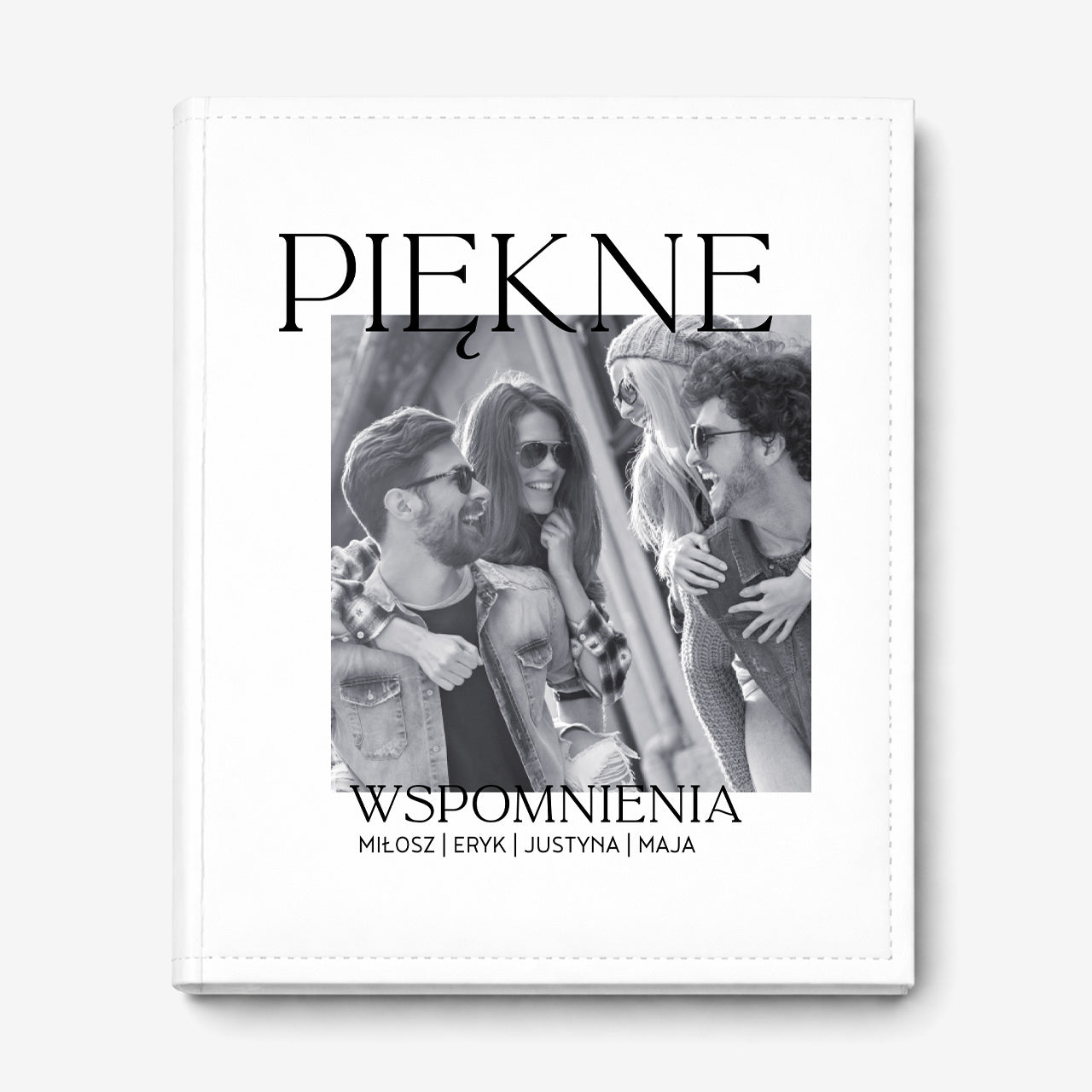 Personalizowany album rodzinny prezent dla rodziny album na zdjęcia z dedykacją rodzinny album na wspomnienia