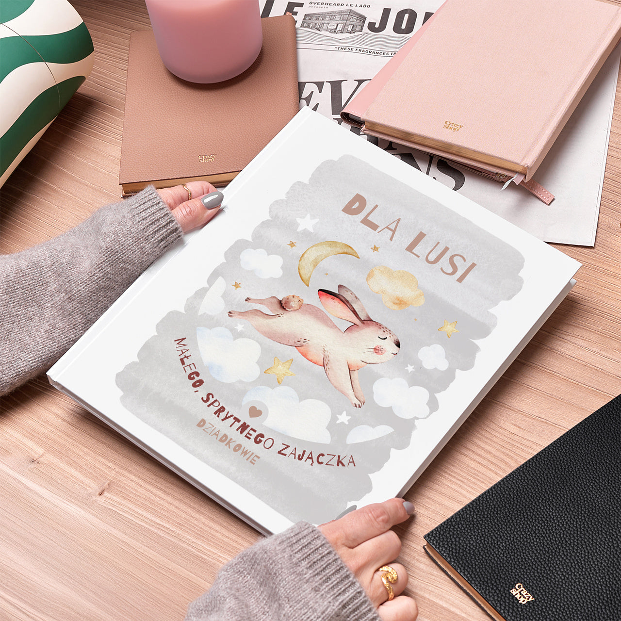 Personalizowana księga bajek - prezent wielkanocny dla dziecka prezent dla dziecka na wielkanoc