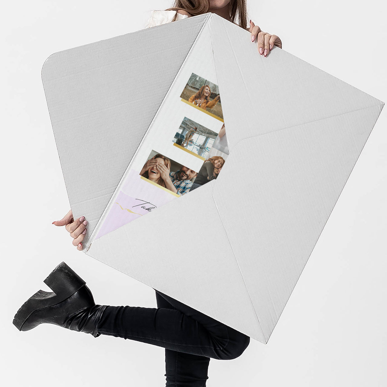 Personalizowana kartka XXL - prezent dla niej na 30 kartka personalizowana prezent na 30 dla niej