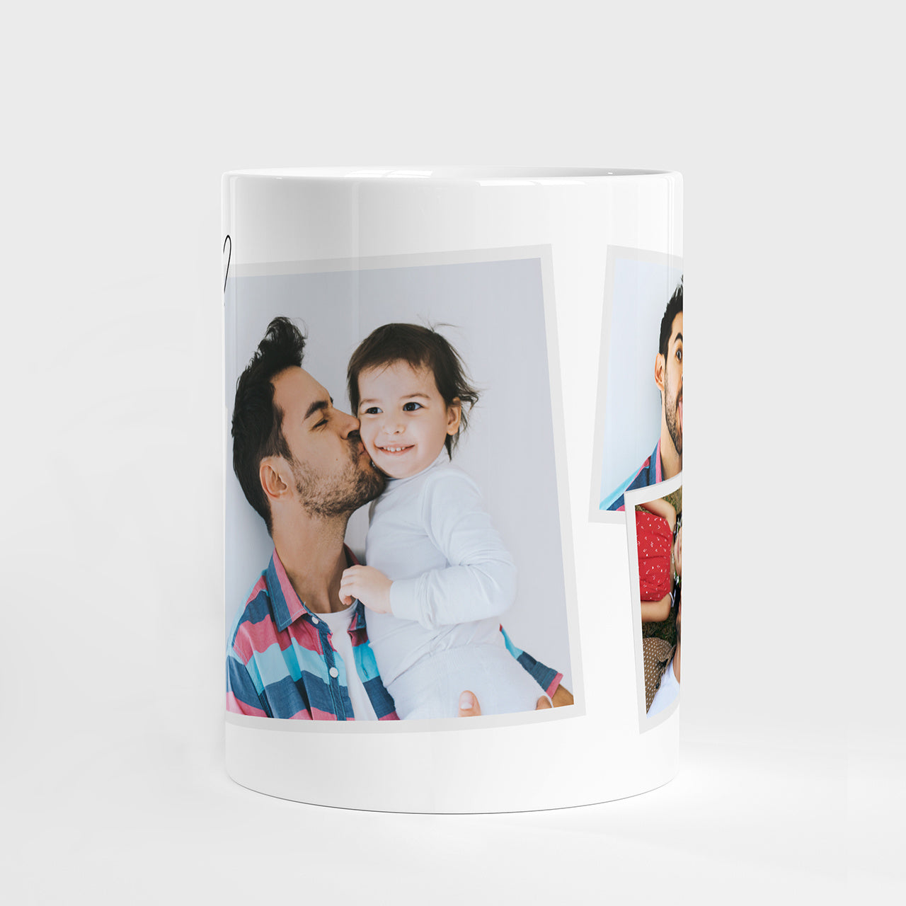 Kubek ze zdjęciami dla taty - prezent od dzieci personalizowany prezent dla taty wyjątkowy prezent dla taty