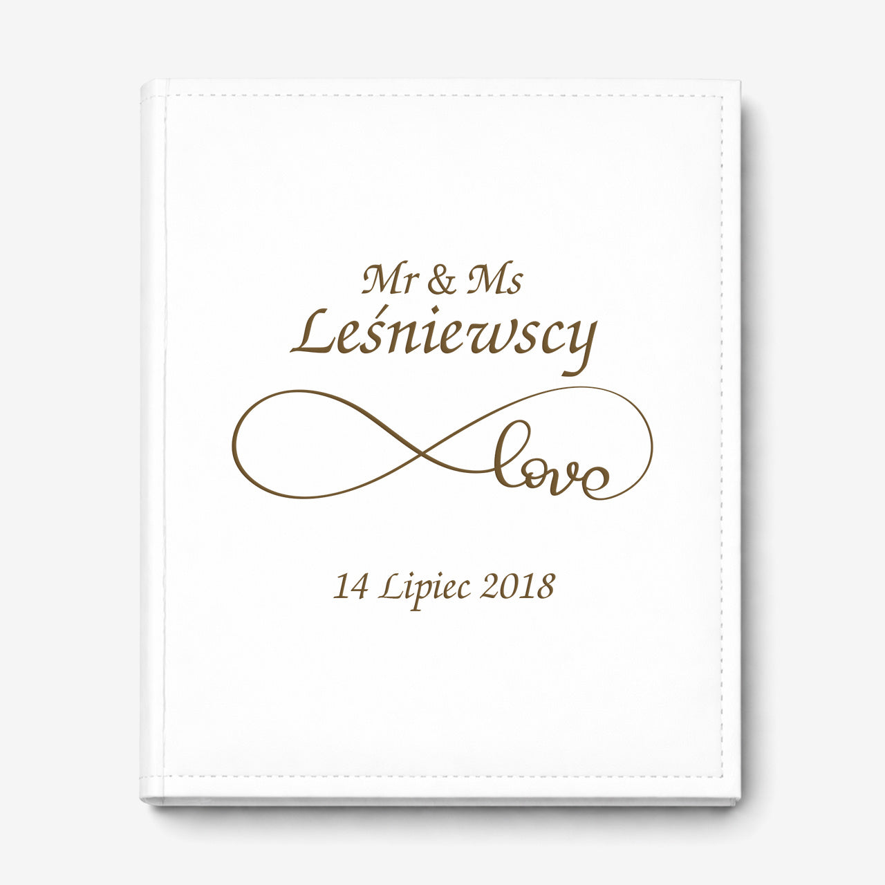 Album ślubny - Miłość na Zawsze - prezent na ślub cywilny prezent ślubny album na zdjęcia ślubne