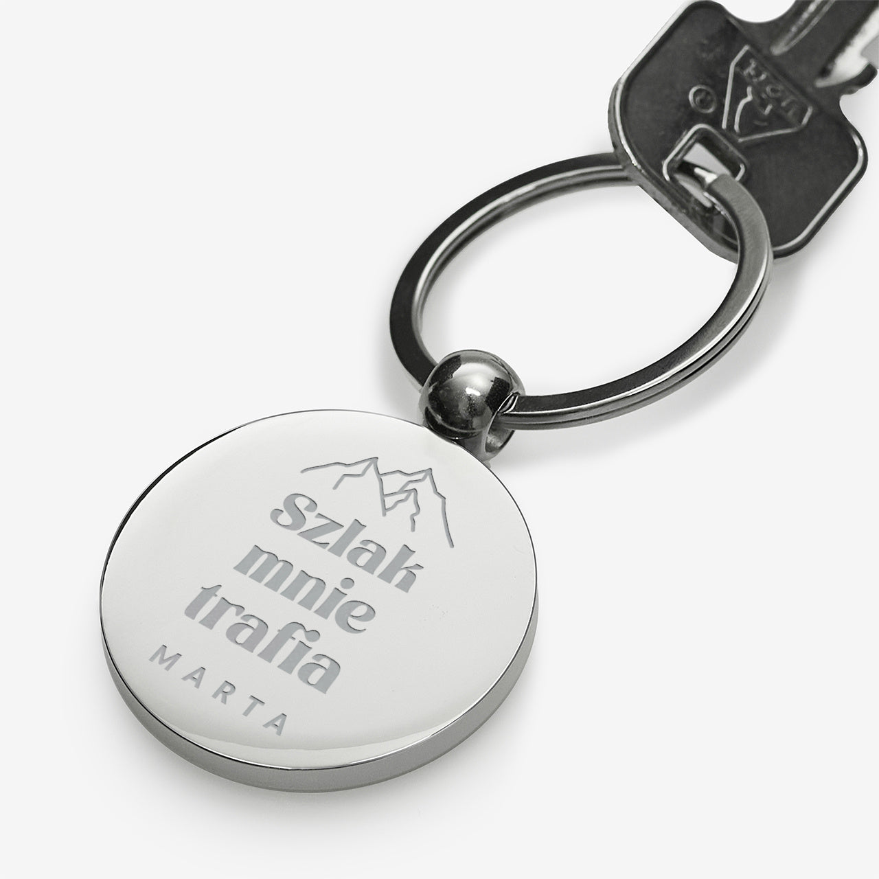 Brelok dla góromaniaka – szlak prezent dla wielbiciela gór z personalizacją