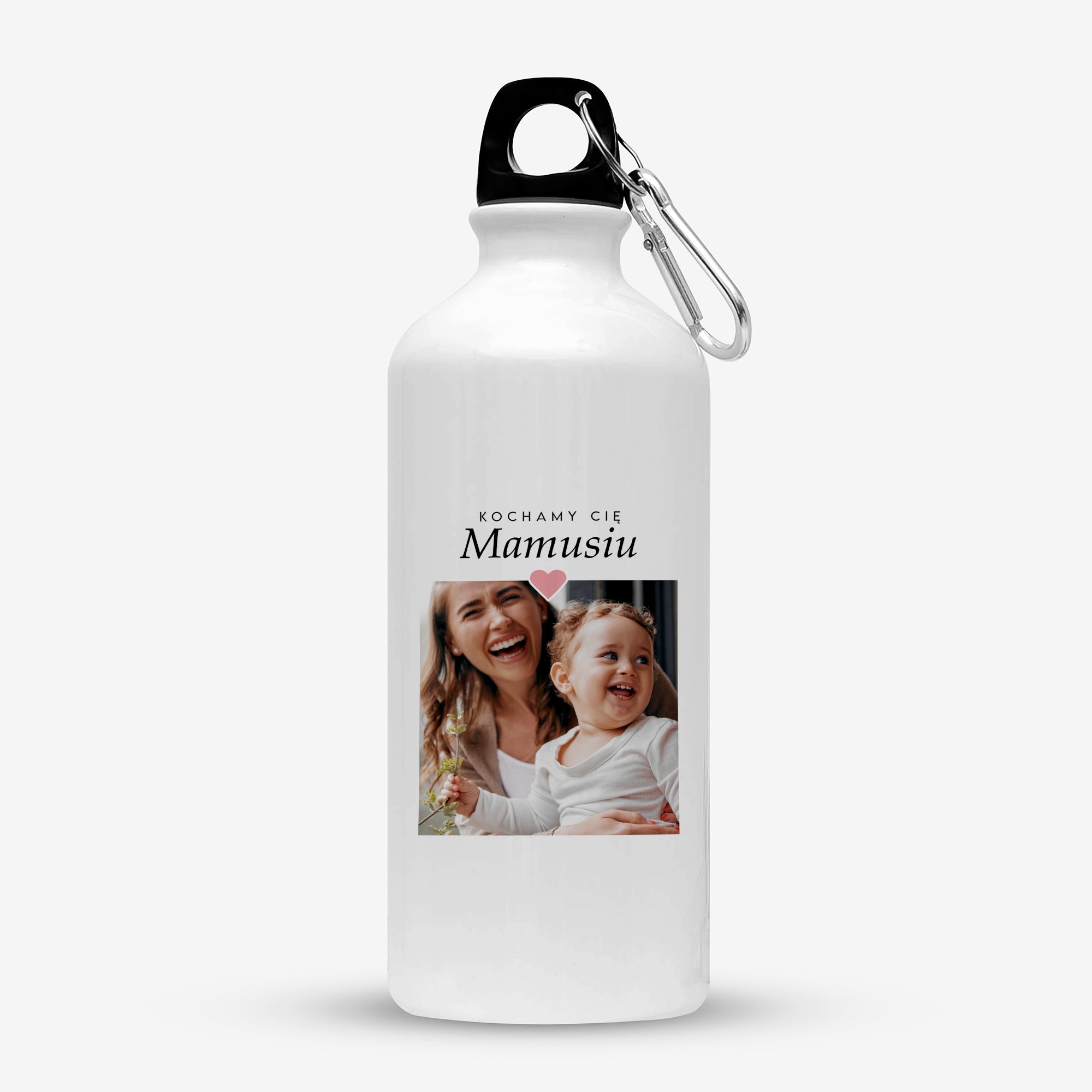 Bidon personalizowany dla mamy - kolaż zdjęć prezent dla mamy bidon dla mamy prezent na Dzień Mamy 