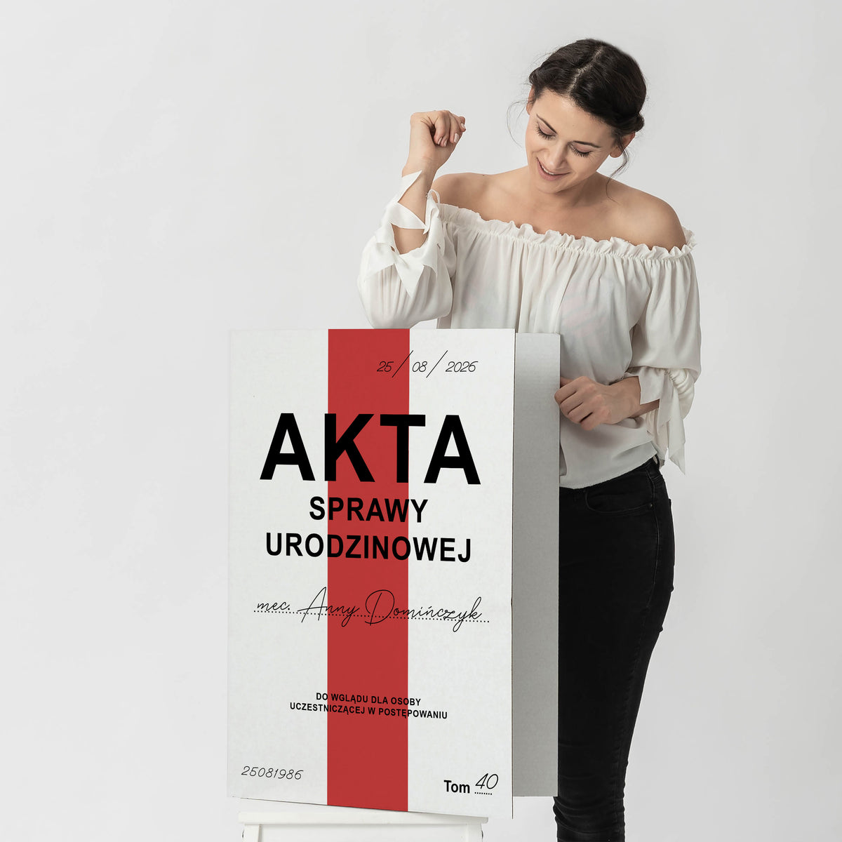 Duża kartka xxl dla prawnika - śmieszny prezent dla prawnika