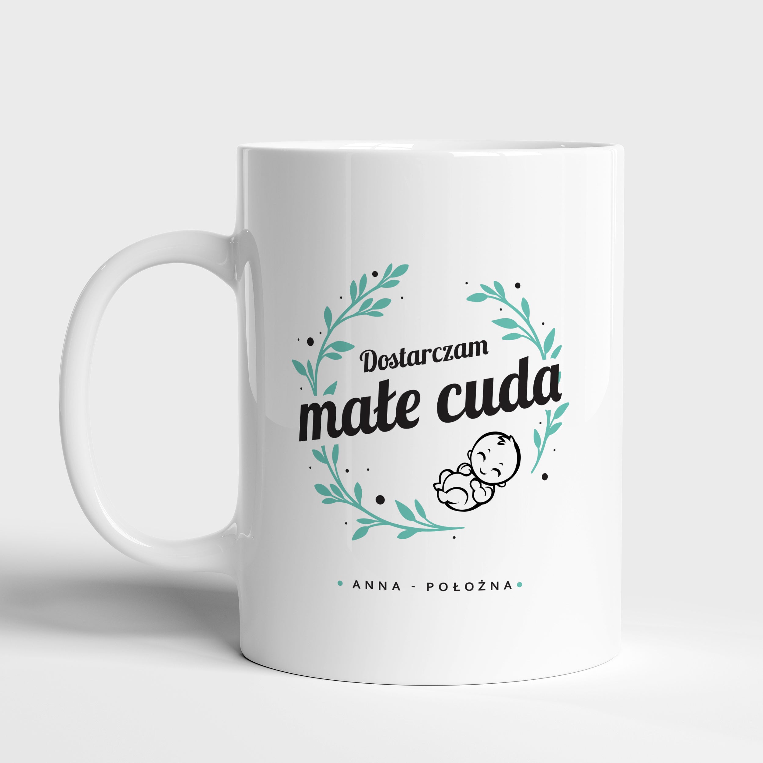 Personalizowany kubek Dla Położnej prezent dla kobiety kubek personalizowany prezent dla położnej kubek położnej