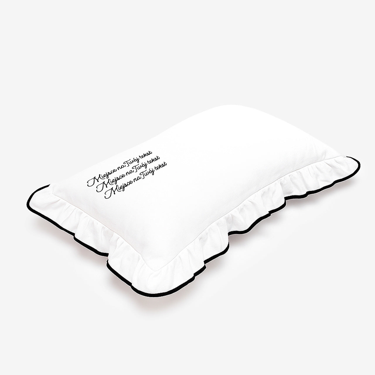 Haftowana poduszka dekoracyjna - personalizowana