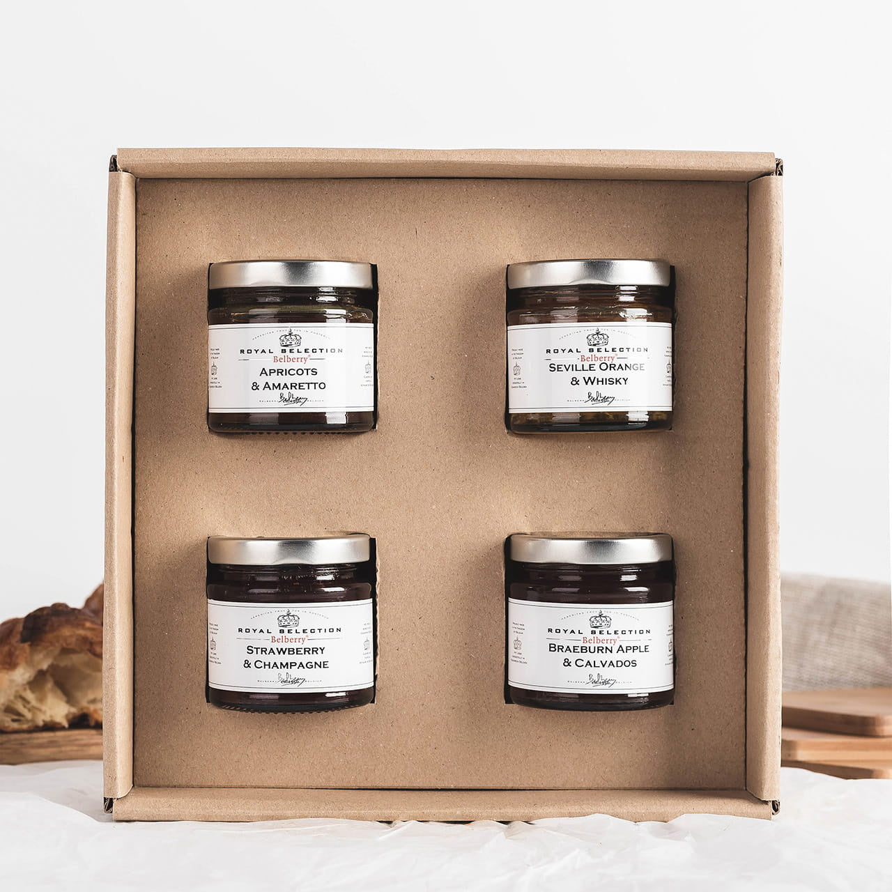 Personalizowany zestaw prezentowy z konfiturami dla Babci i Dziadka