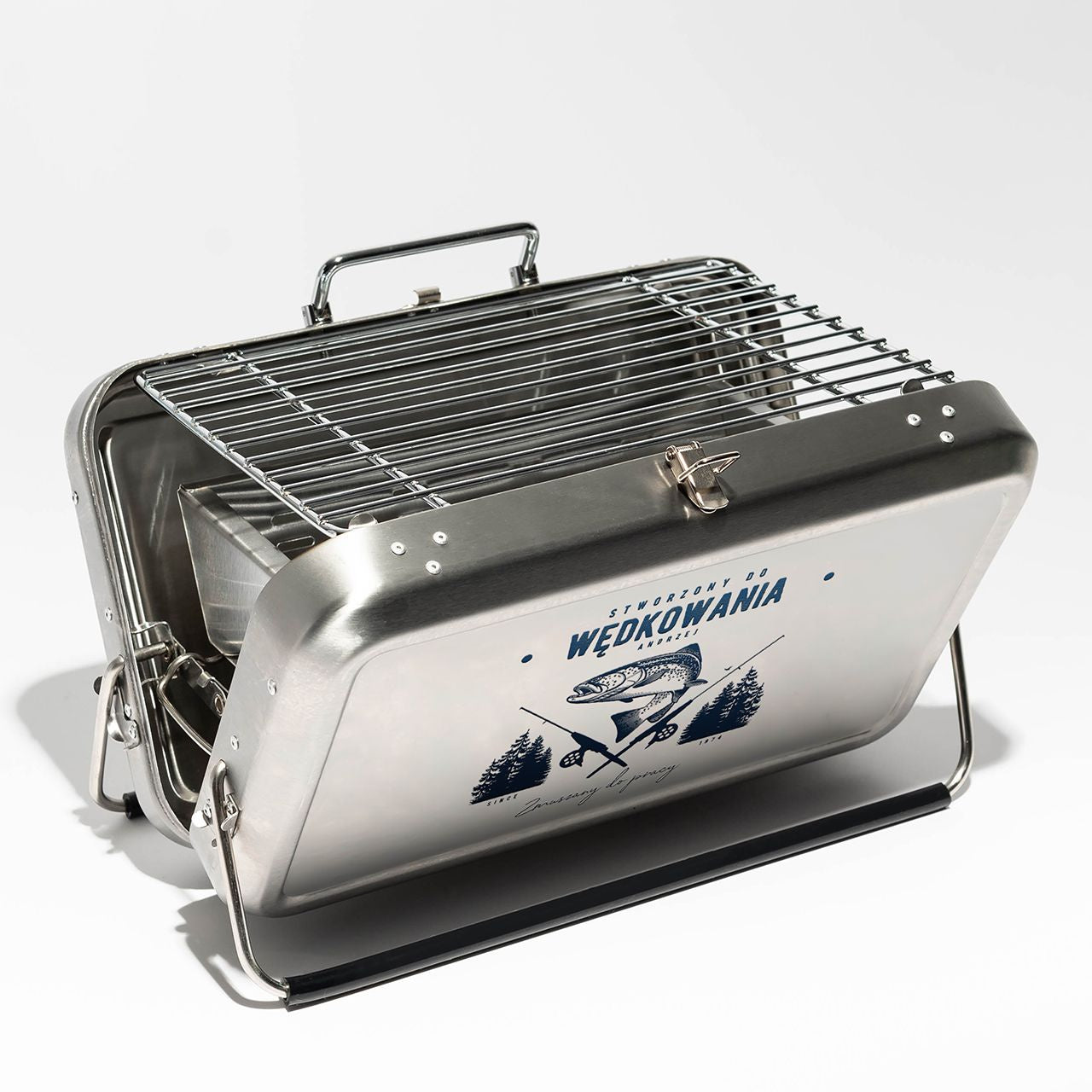 Grill walizka - oryginalny prezent dla wędkarza