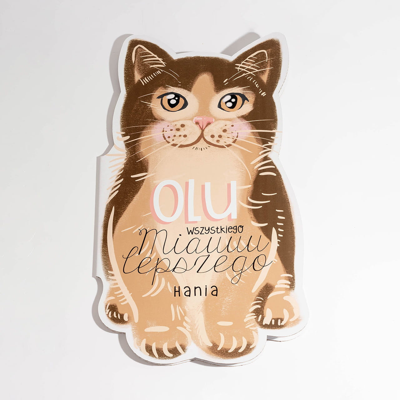 Kartka urodzinowa Kotek - pomysł na prezent dla kociary