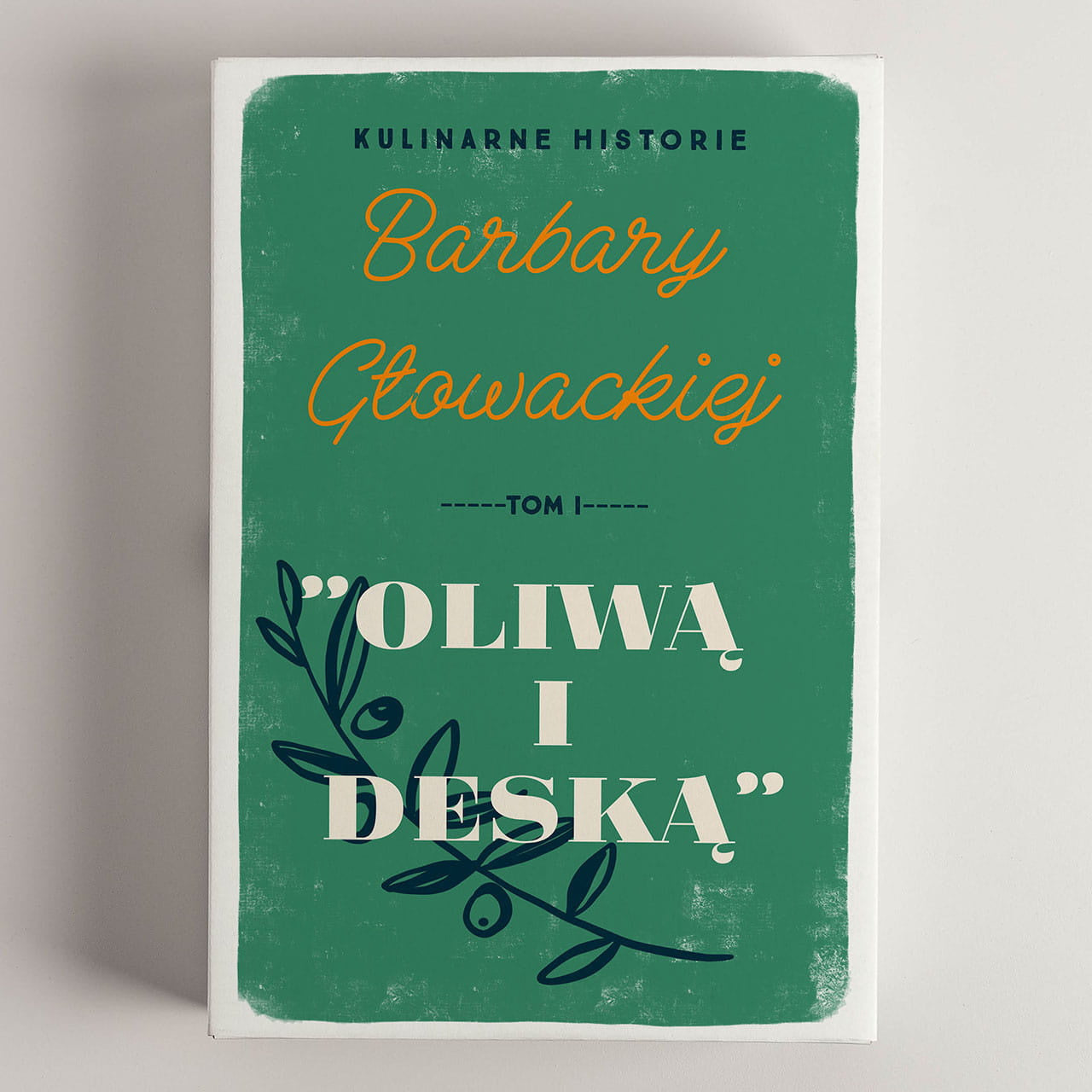 Akacjowa deska z włoską oliwą na prezent dla kucharza