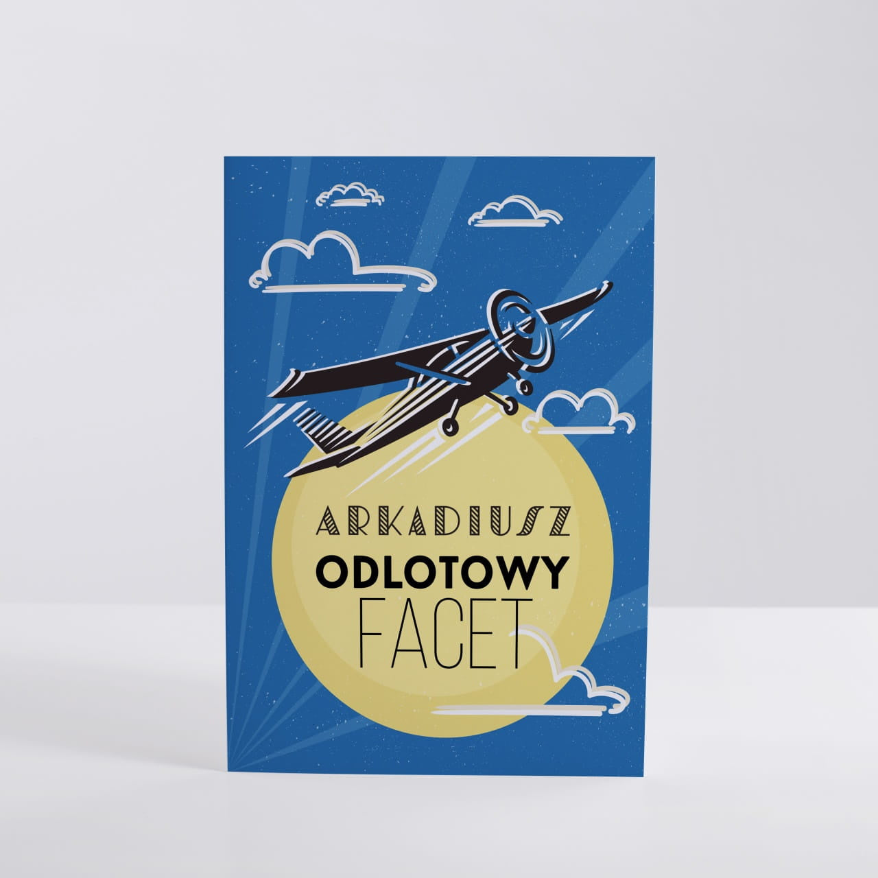 Personalizowana kartka dla niego - odlotowy facet kartka urodzinowa dla faceta prezent dla niego
