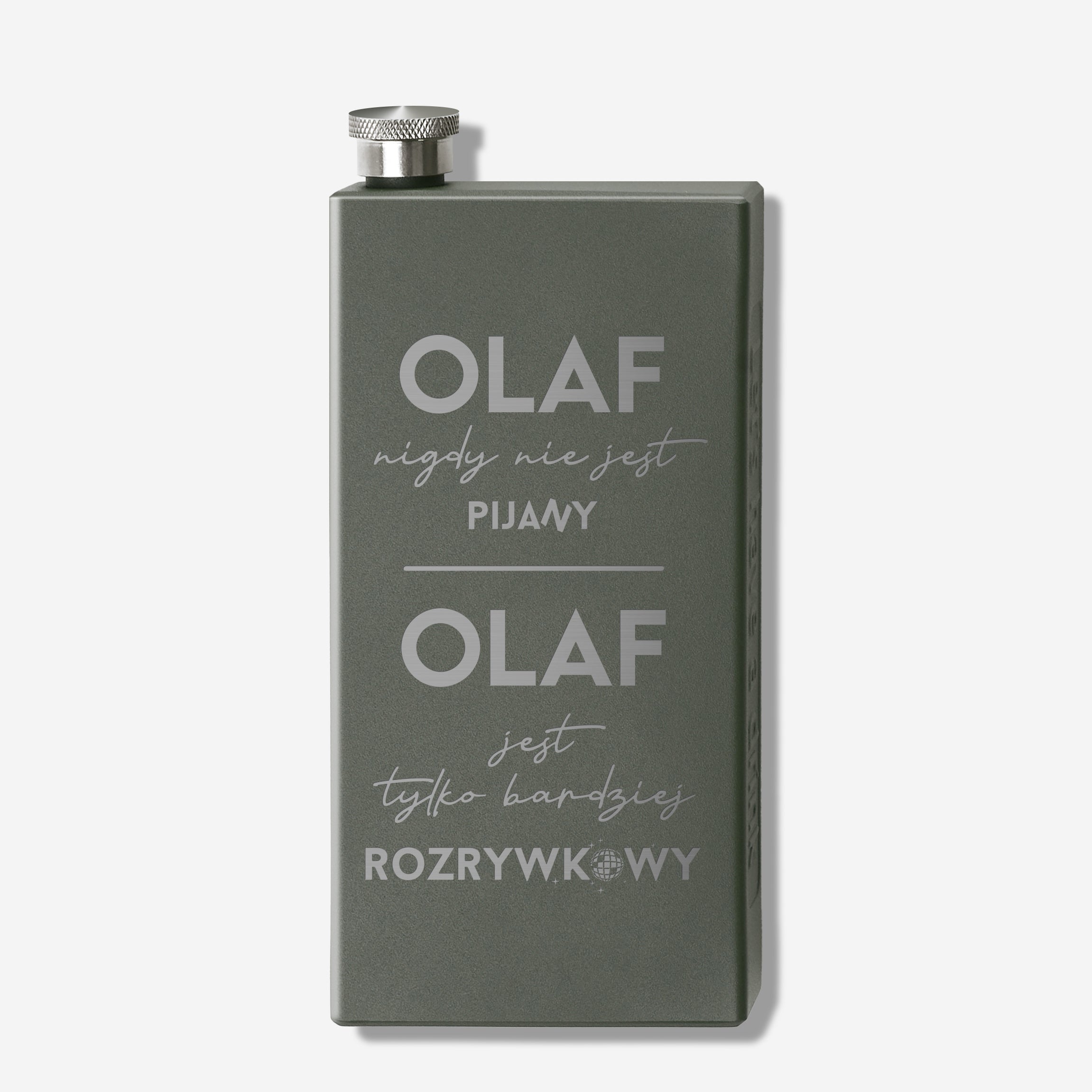 Personalizowana piersiówka - prezent z okazji Dnia Chłopaka
